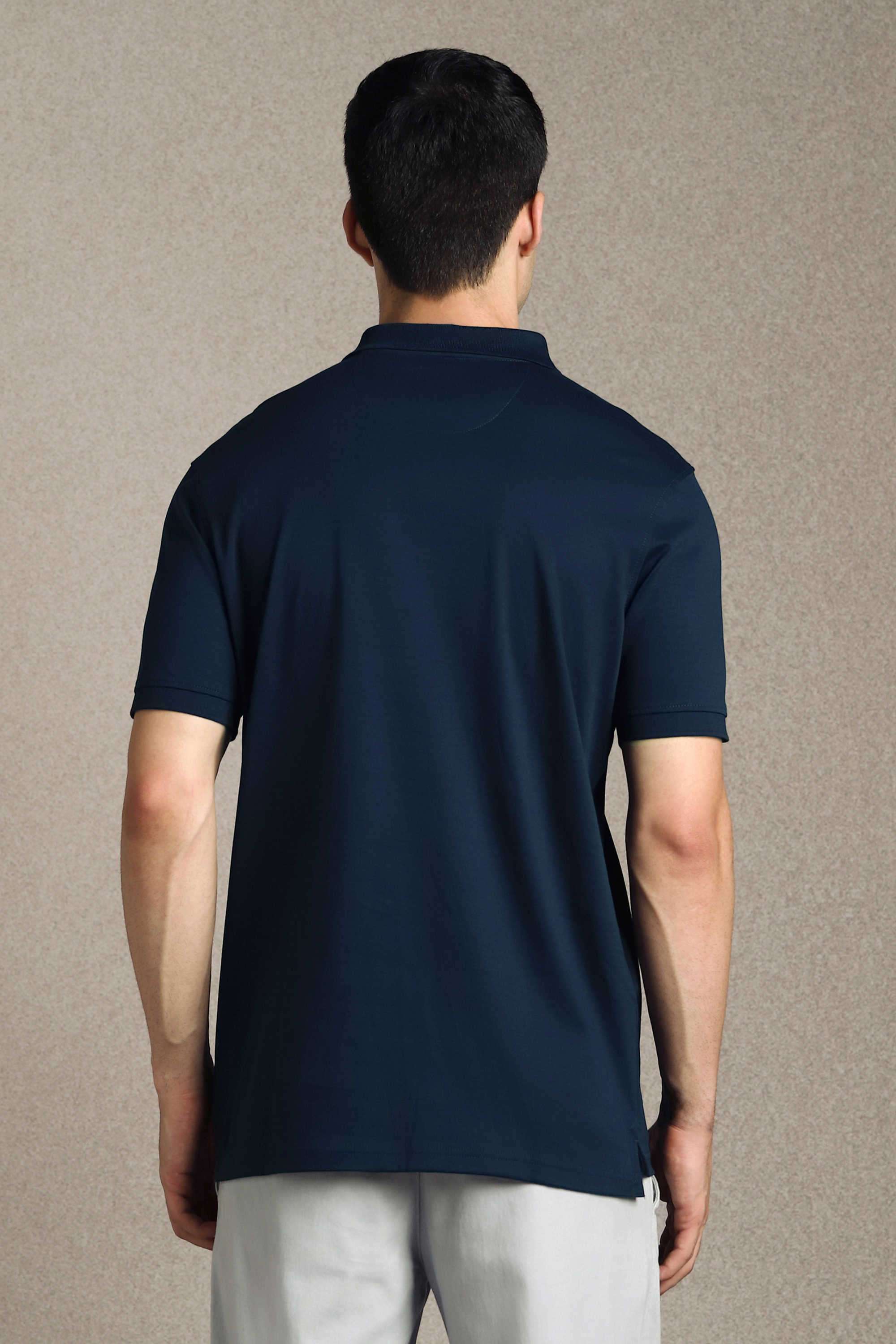 Solid-Cotton-Regular-Fit-Men-Polo-T-Shirt