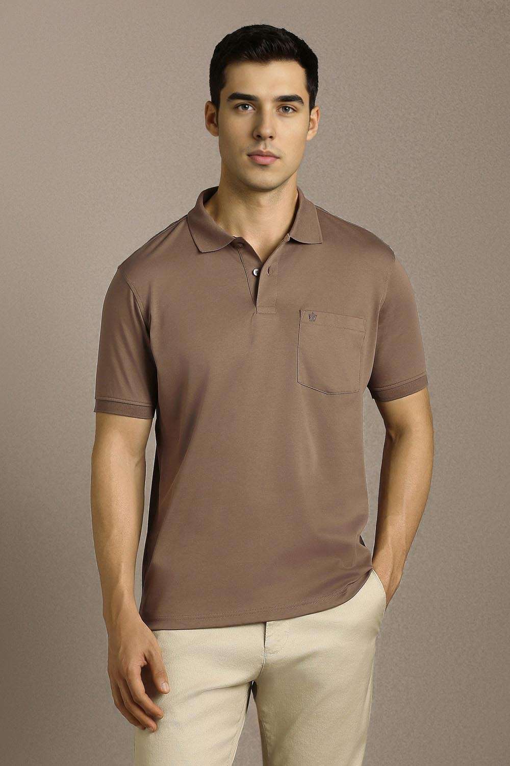 Solid-Cotton-Regular-Fit-Men-Polo-T-Shirt
