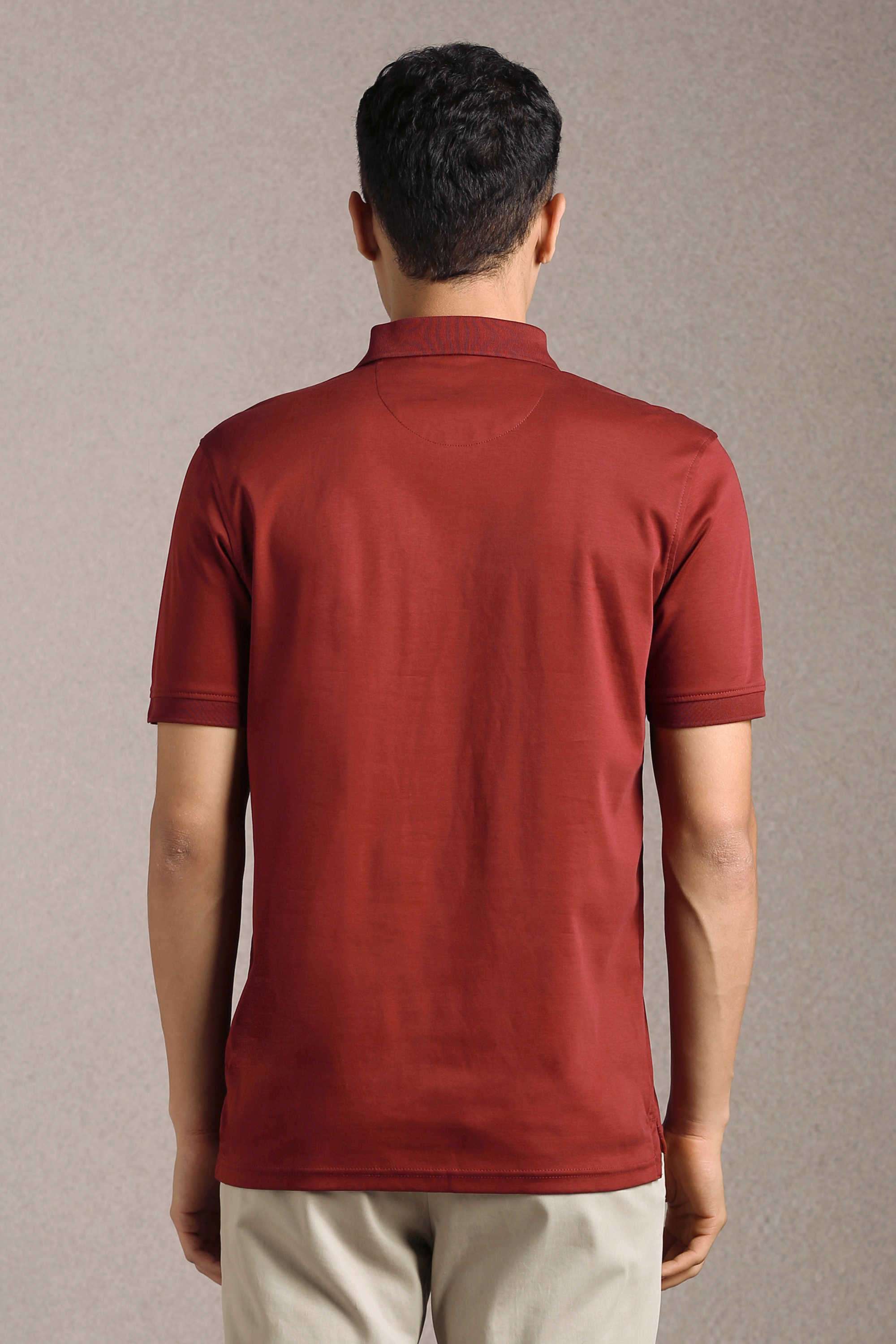 Solid-Cotton-Regular-Fit-Men-Polo-T-Shirt