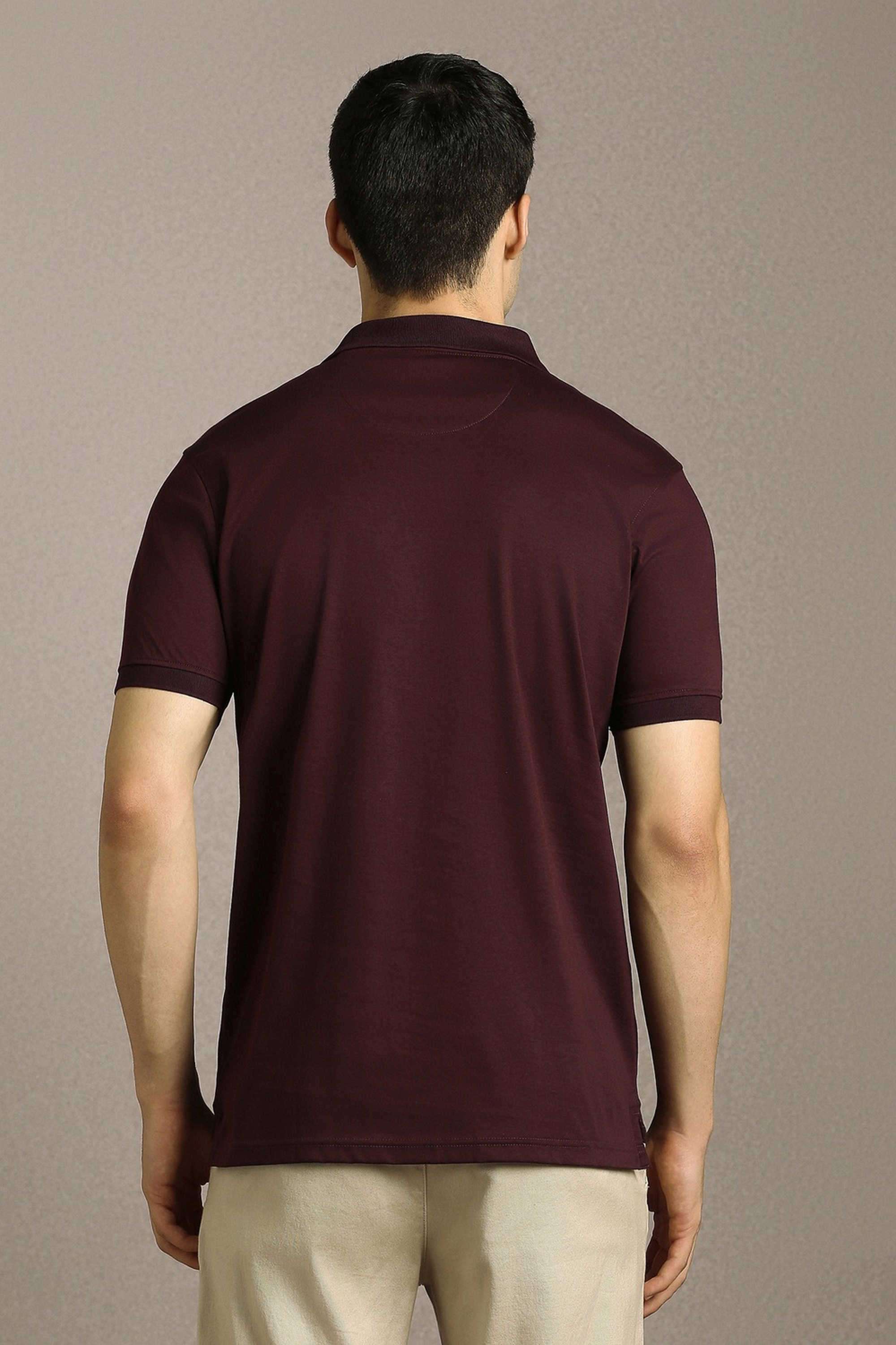 Solid-Cotton-Regular-Fit-Men-Polo-T-Shirt