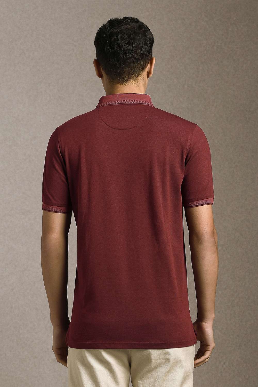 Solid-Cotton-Regular-Fit-Men-Polo-T-Shirt