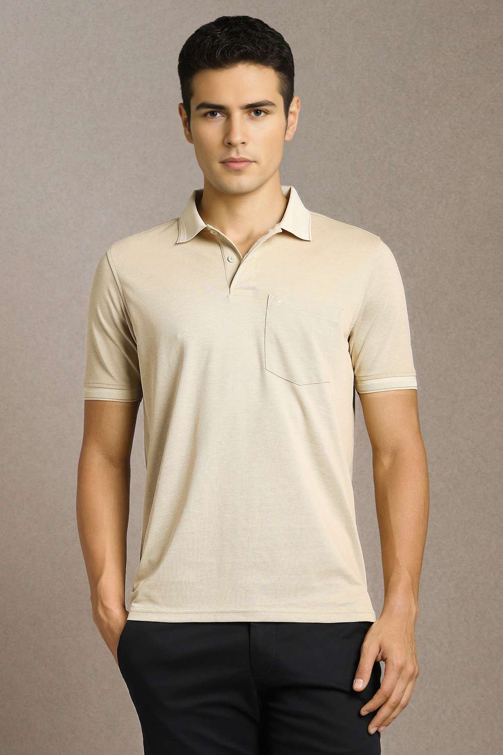 Solid-Cotton-Regular-Fit-Men-Polo-T-Shirt
