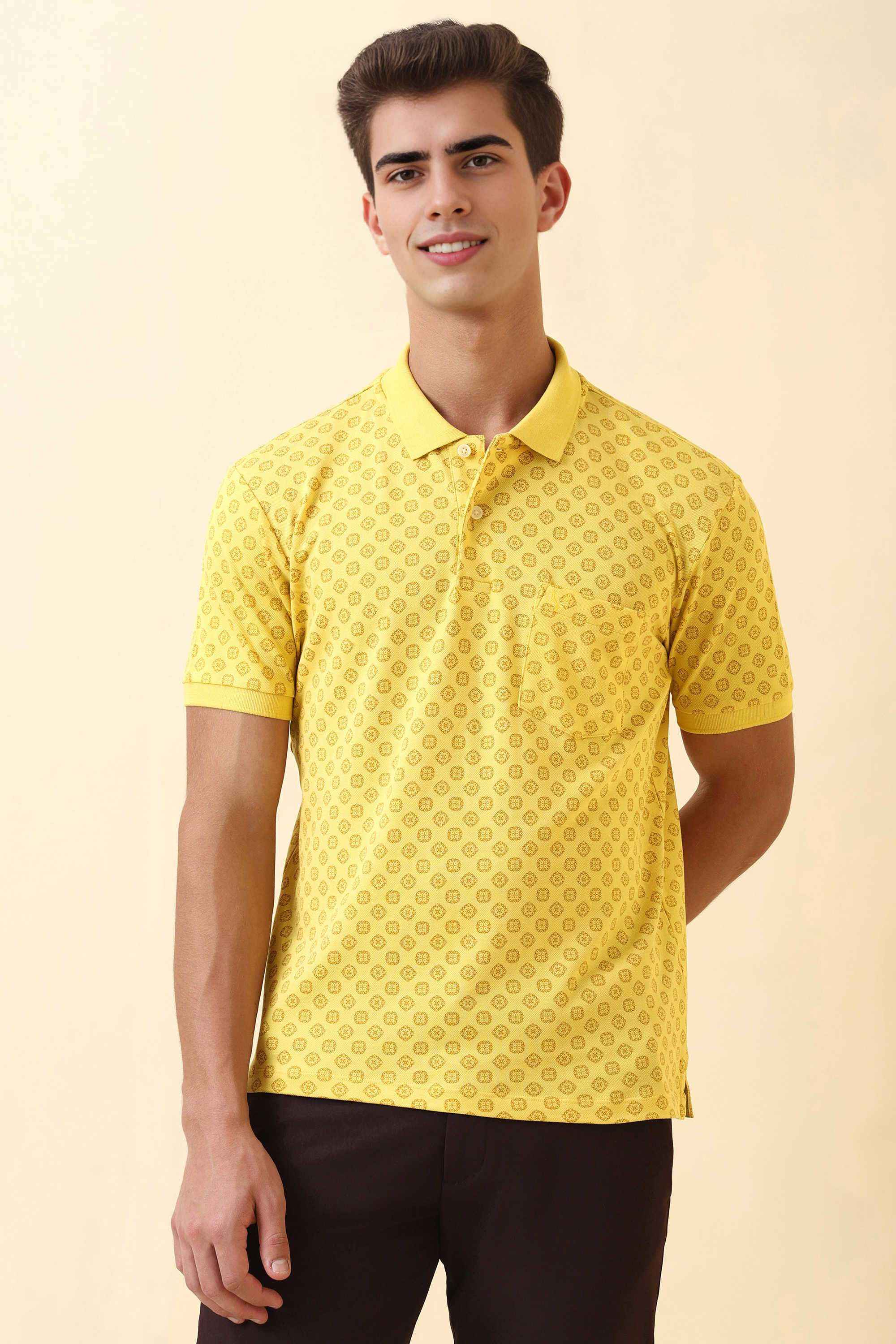 Printed-Cotton-Blend-Regular-Fit-Men-Polo-T-Shirt