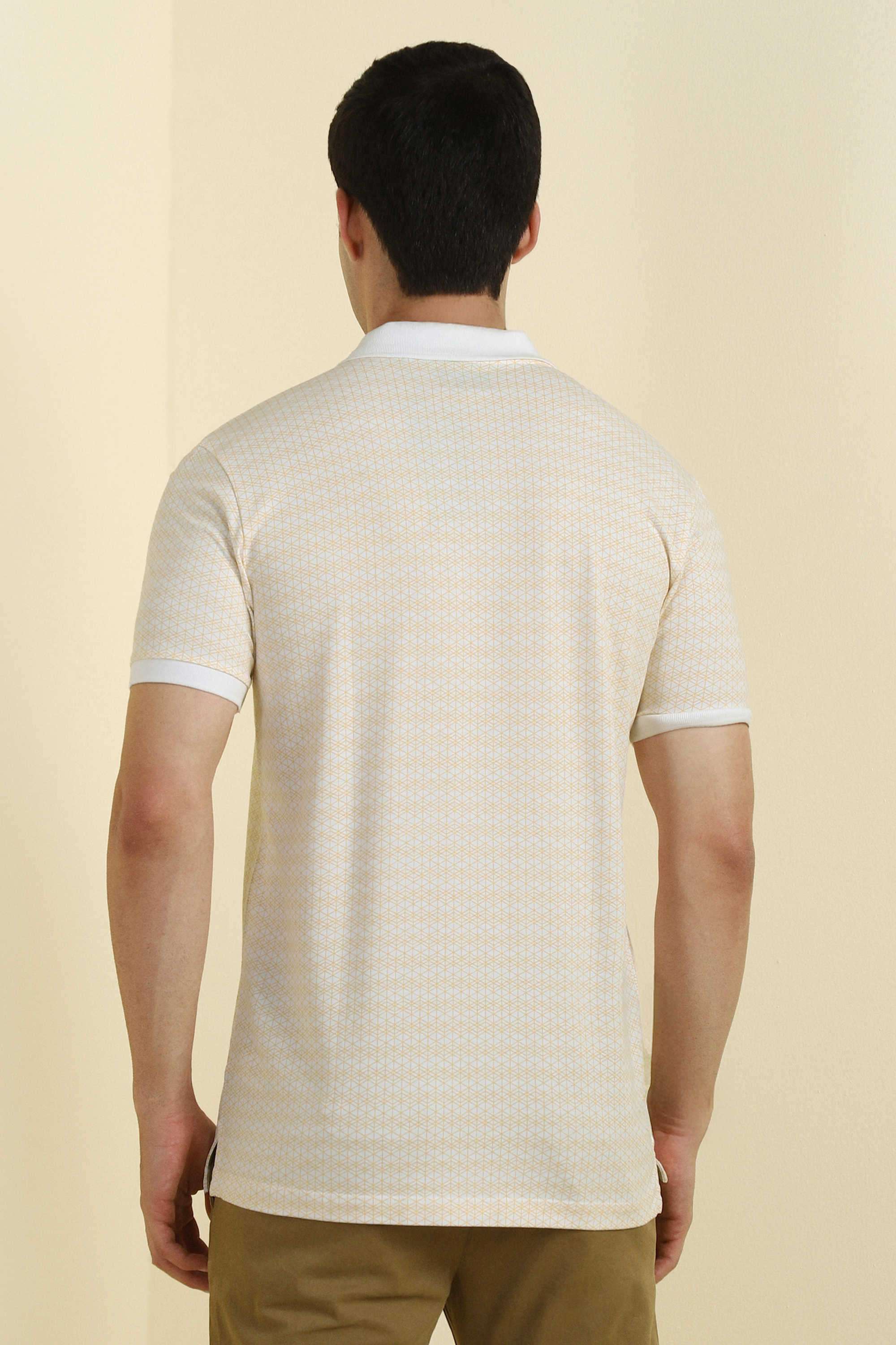 Geometric-Print-Cotton-Regular-Fit-Men-Polo-T-Shirt
