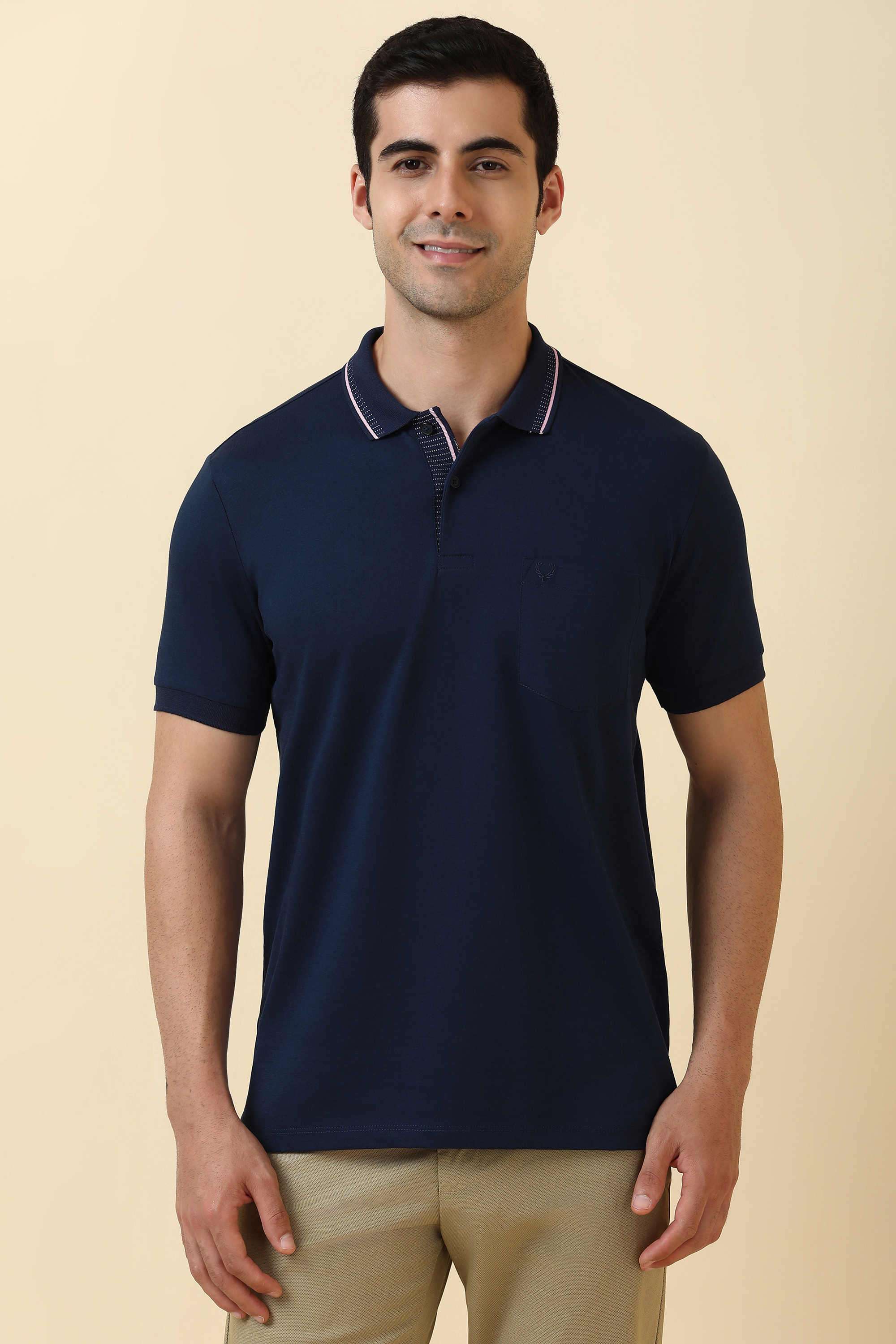 Solid-Cotton-Polo-Men-s-T-Shirt