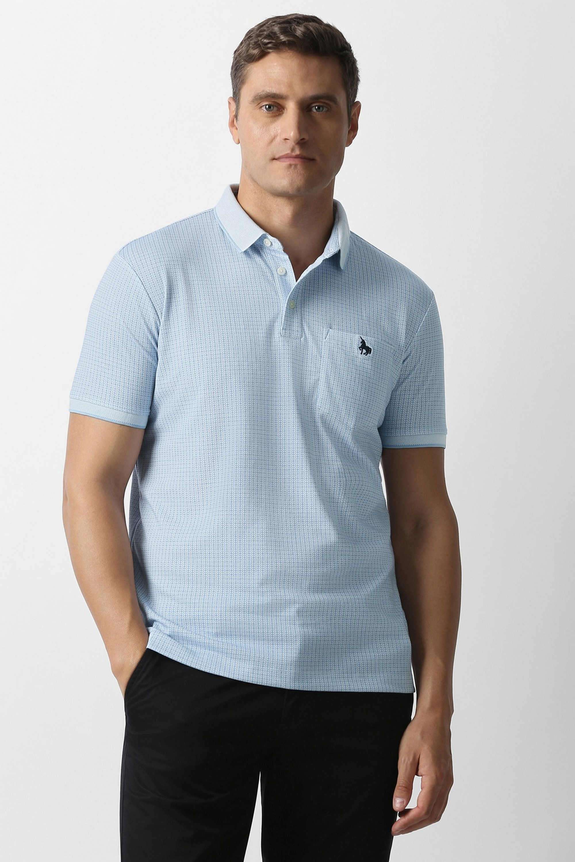 Printed-Blended-Fabric-Regular-Fit-Men-s-T-Shirt