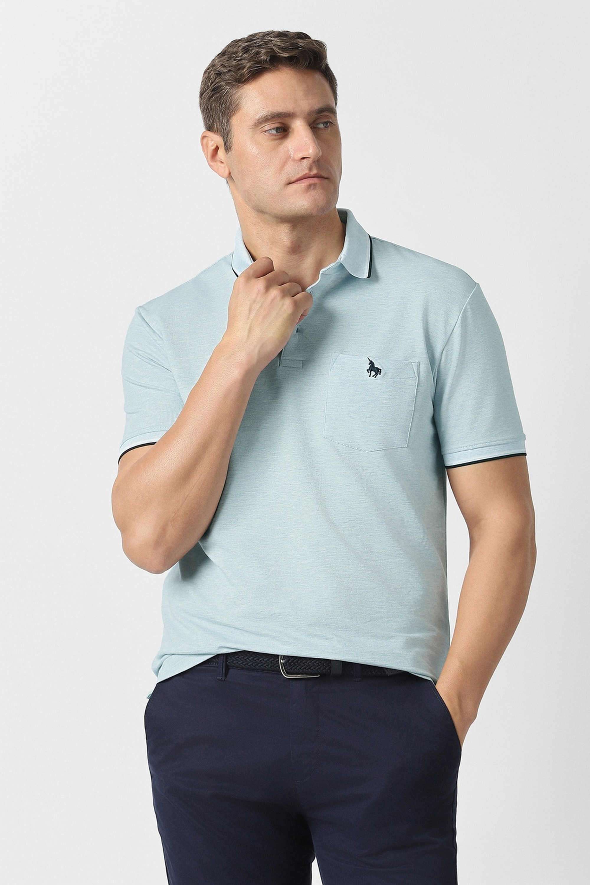 Solid-Cotton-Regular-Fit-Men-s-T-Shirt