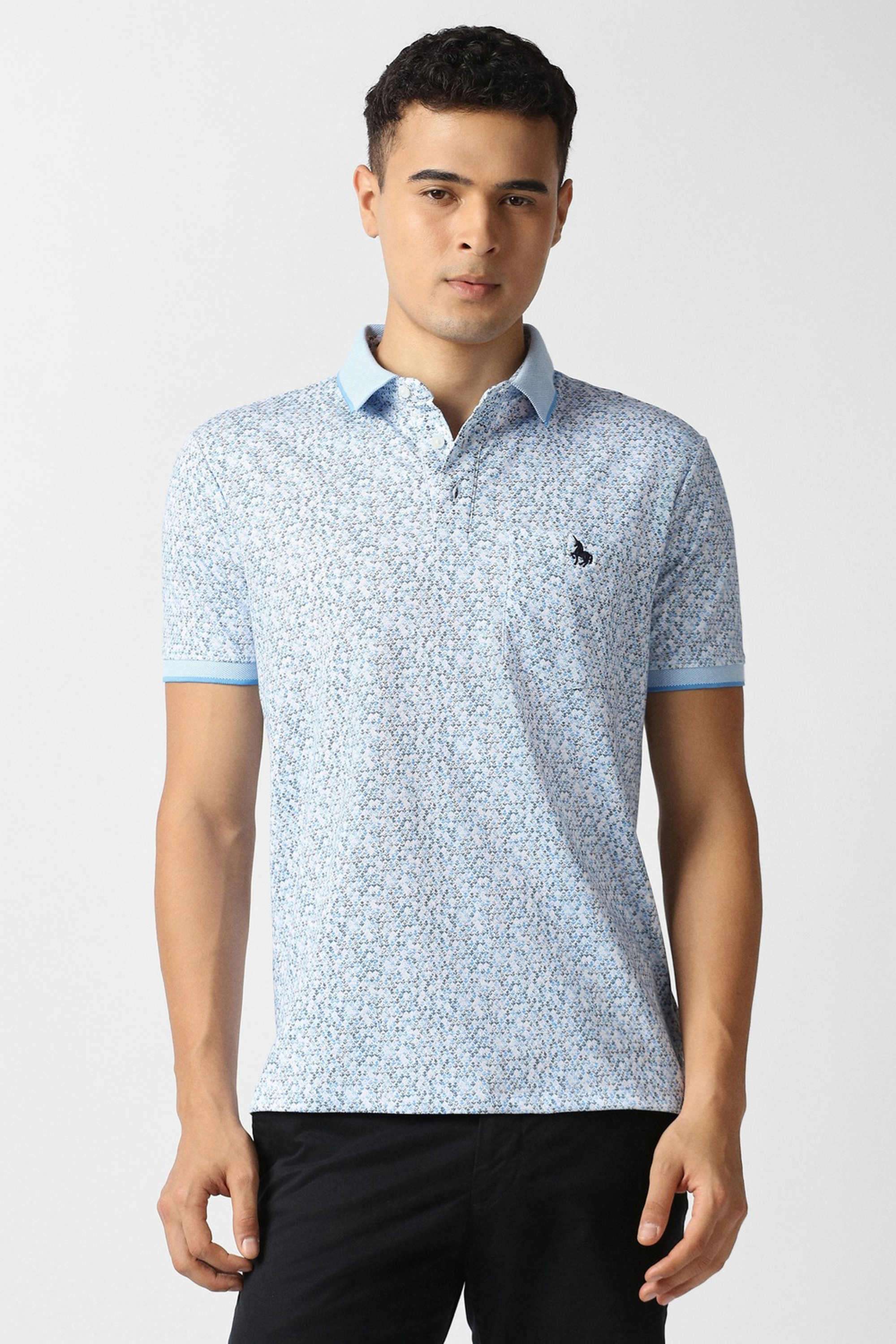 Printed-Blended-Fabric-Regular-Fit-Men-s-T-Shirt