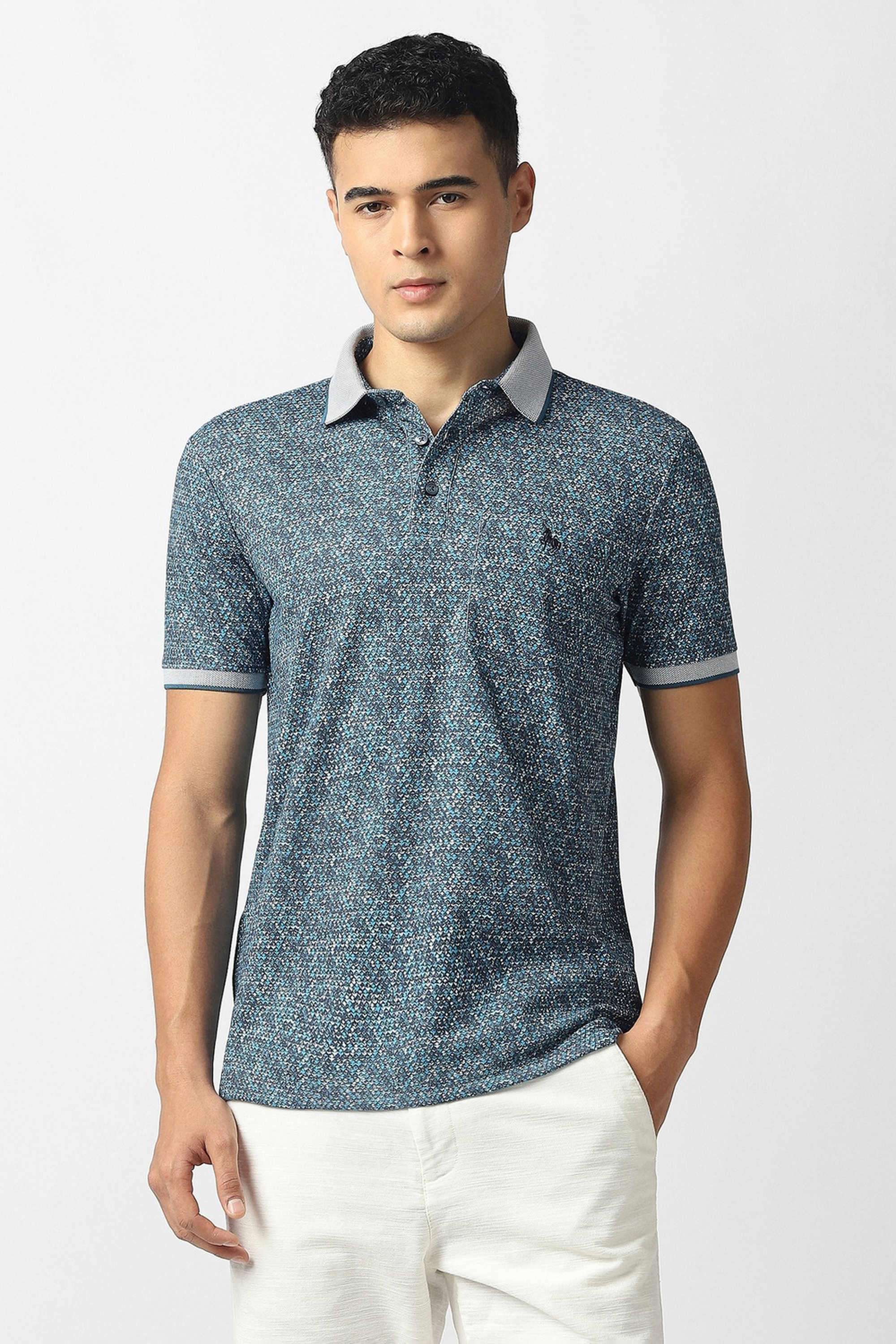Printed-Blended-Fabric-Regular-Fit-Men-s-T-Shirt