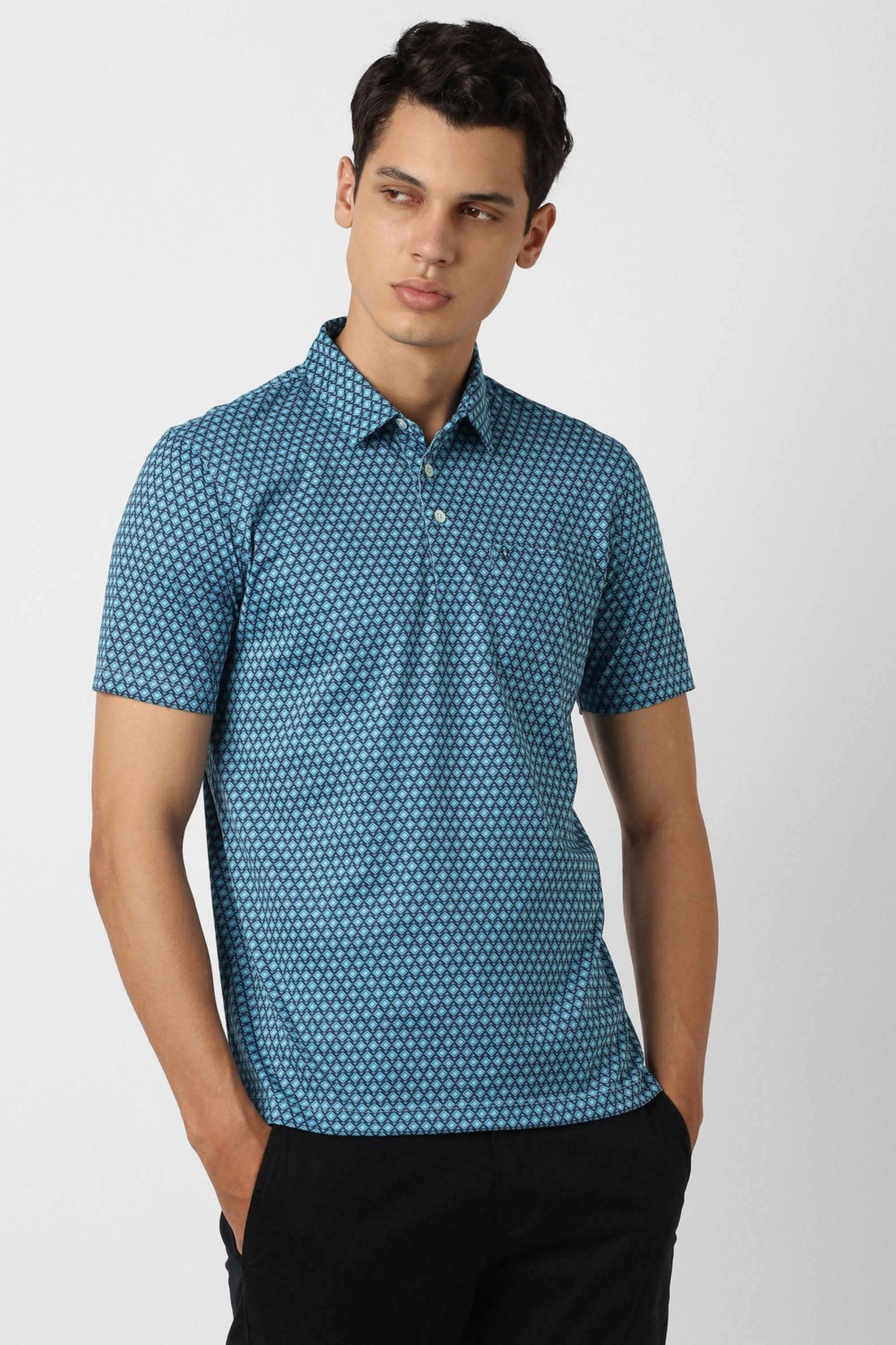 Solid-Cotton-Regular-Fit-Men-s-T-Shirt