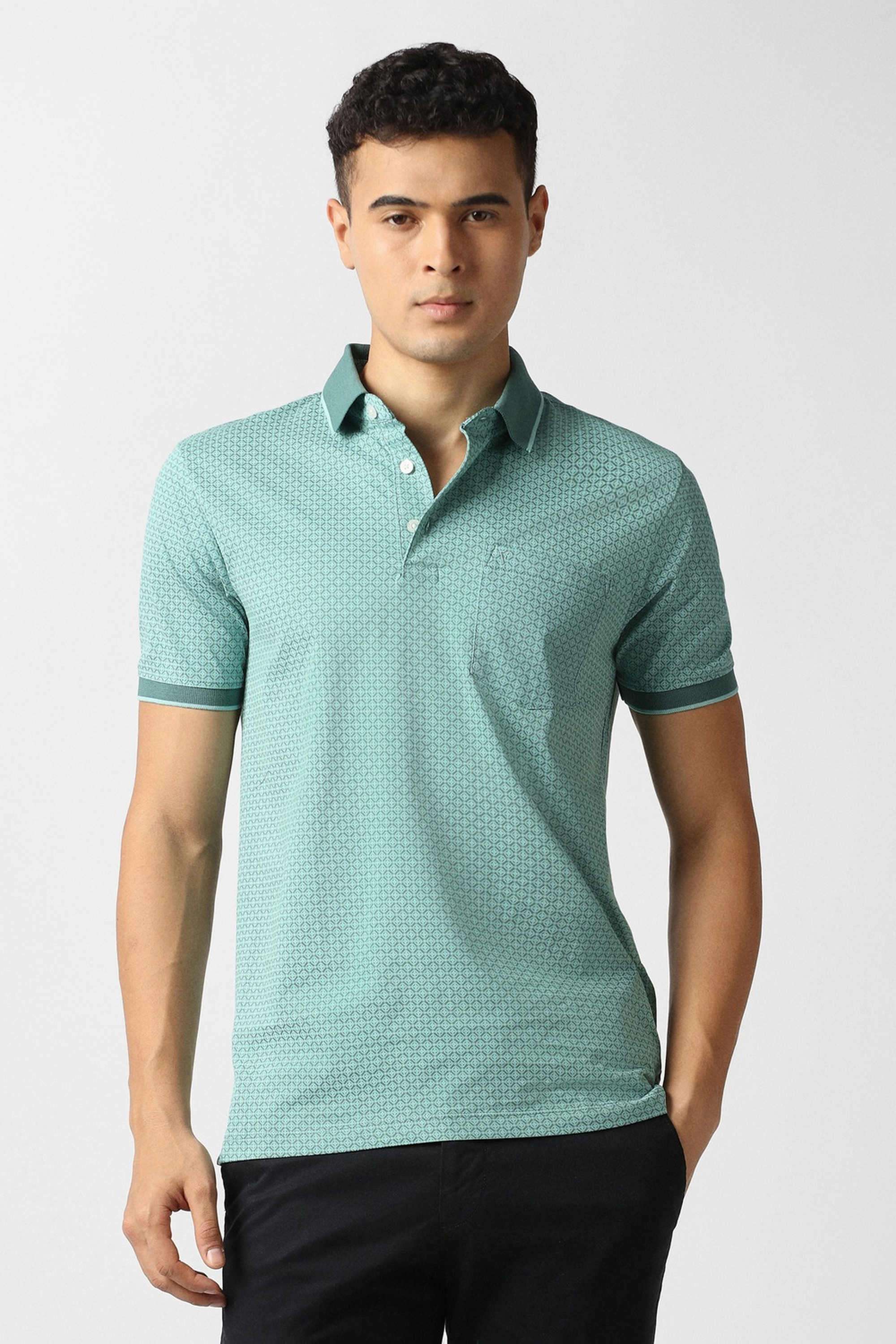 Solid-Cotton-Regular-Fit-Men-s-T-Shirt