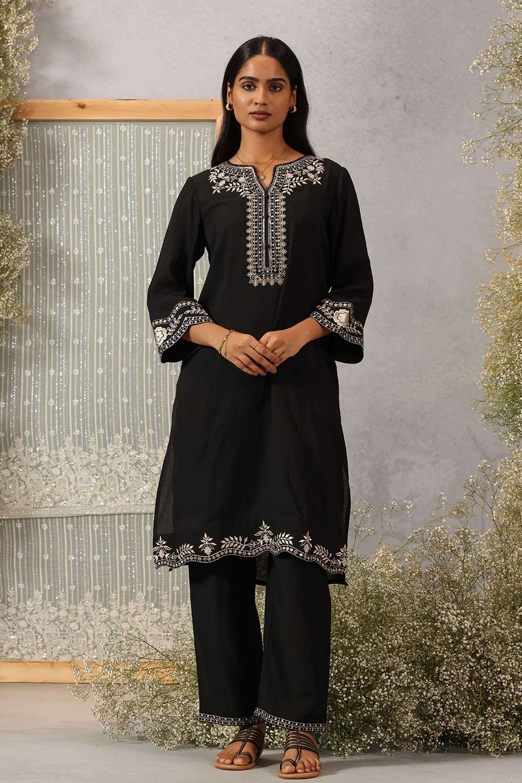 Solid-Regular-Fit-Cotton-Women-s-Festive-Wear-Palazzos