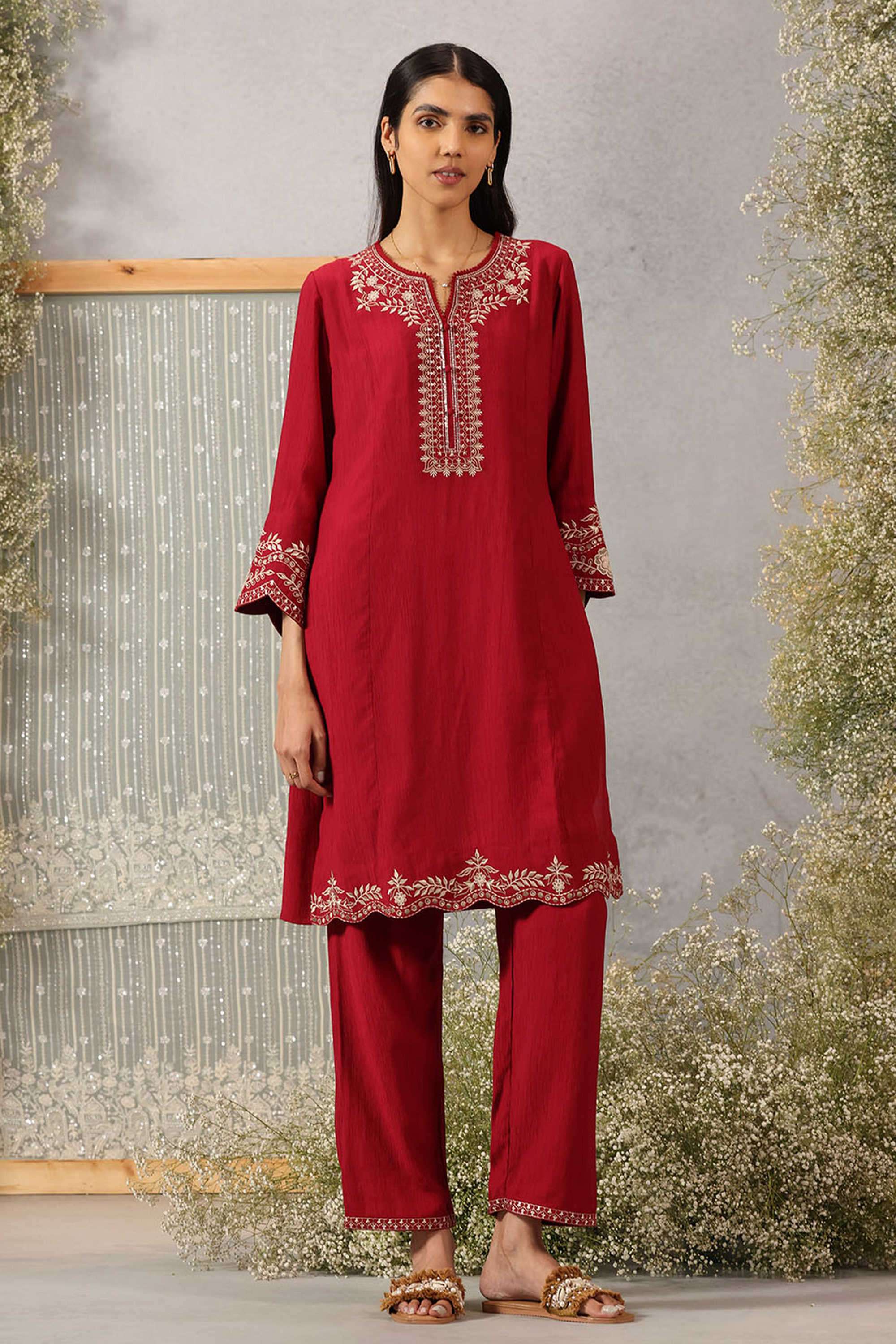 Solid-Regular-Fit-Cotton-Women-s-Festive-Wear-Palazzos