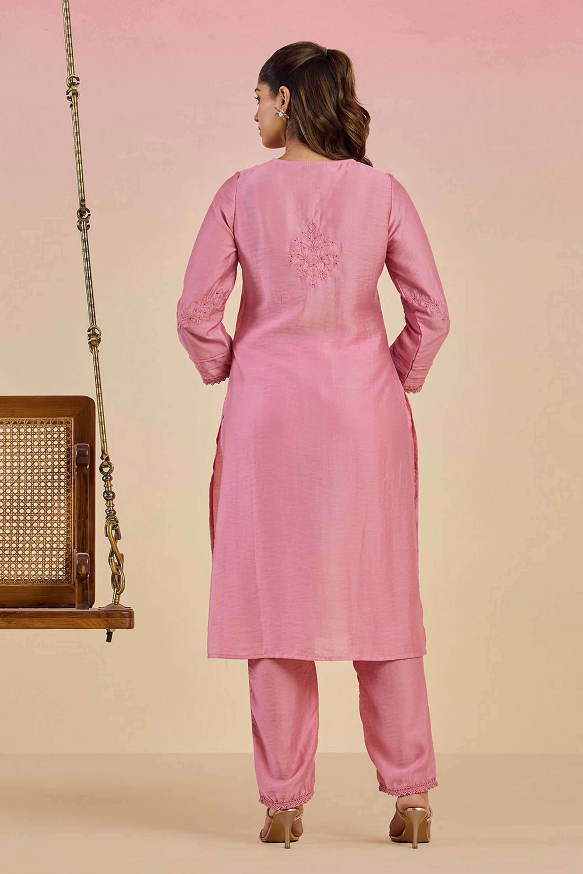 Solid-Regular-Fit-Silk-Women-s-Festive-Wear-Palazzos