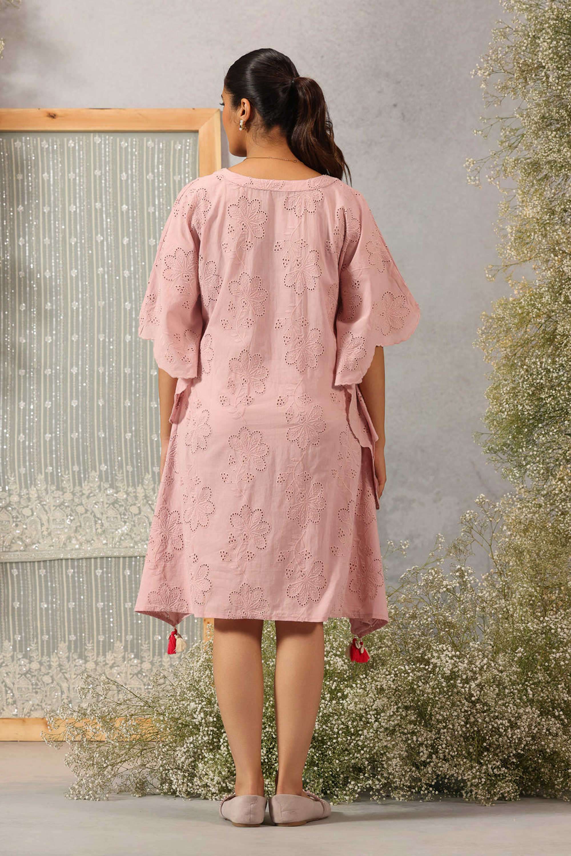 Solid-Cotton-Women-s-Festive-Wear-Kurti