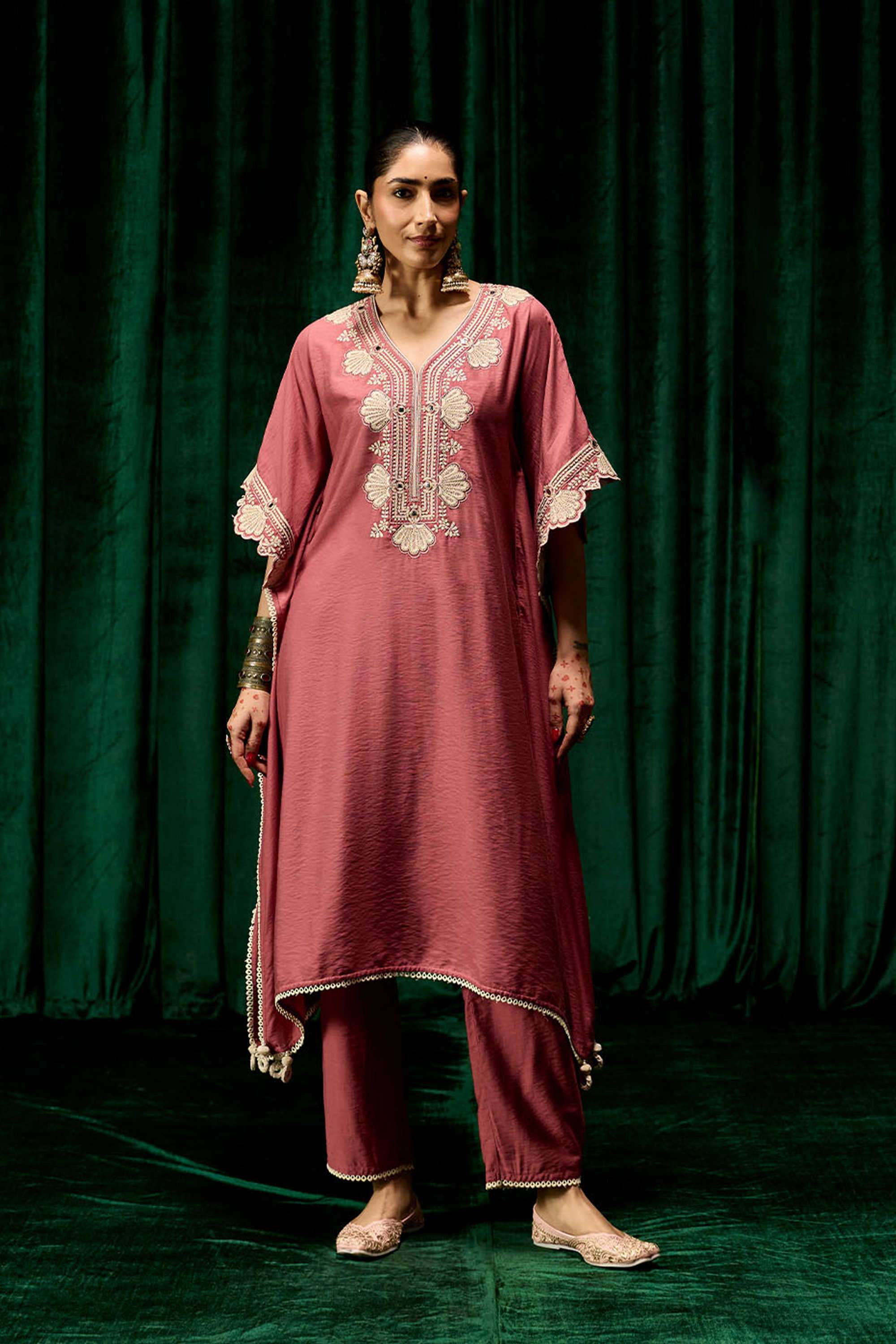 Solid-Regular-Fit-Linen-Women-s-Festive-Wear-Palazzos