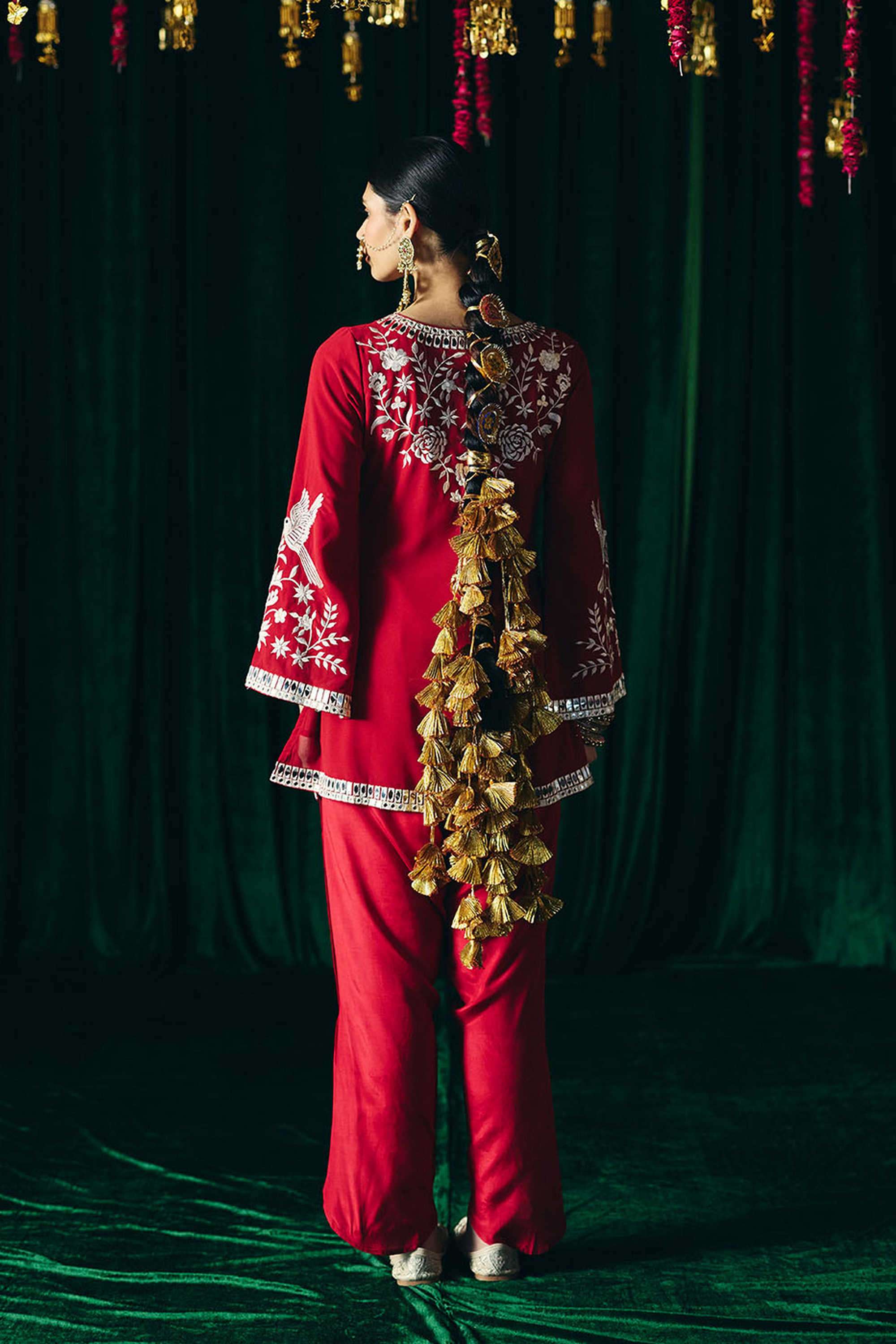 Solid-Regular-Fit-Blended-Fabric-Women-s-Festive-Wear-Palazzos