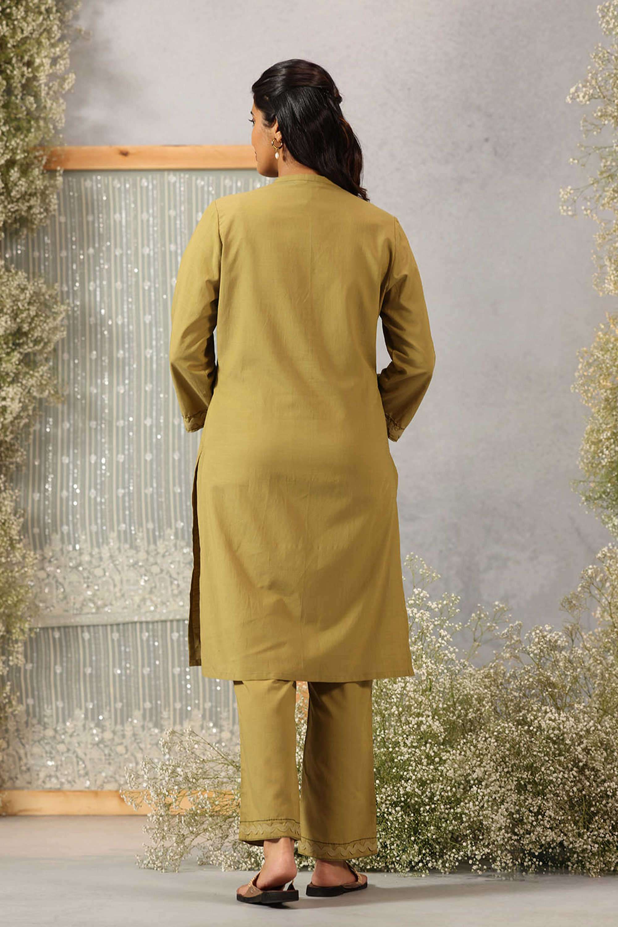 Solid-Regular-Fit-Linen-Women-s-Festive-Wear-Palazzos