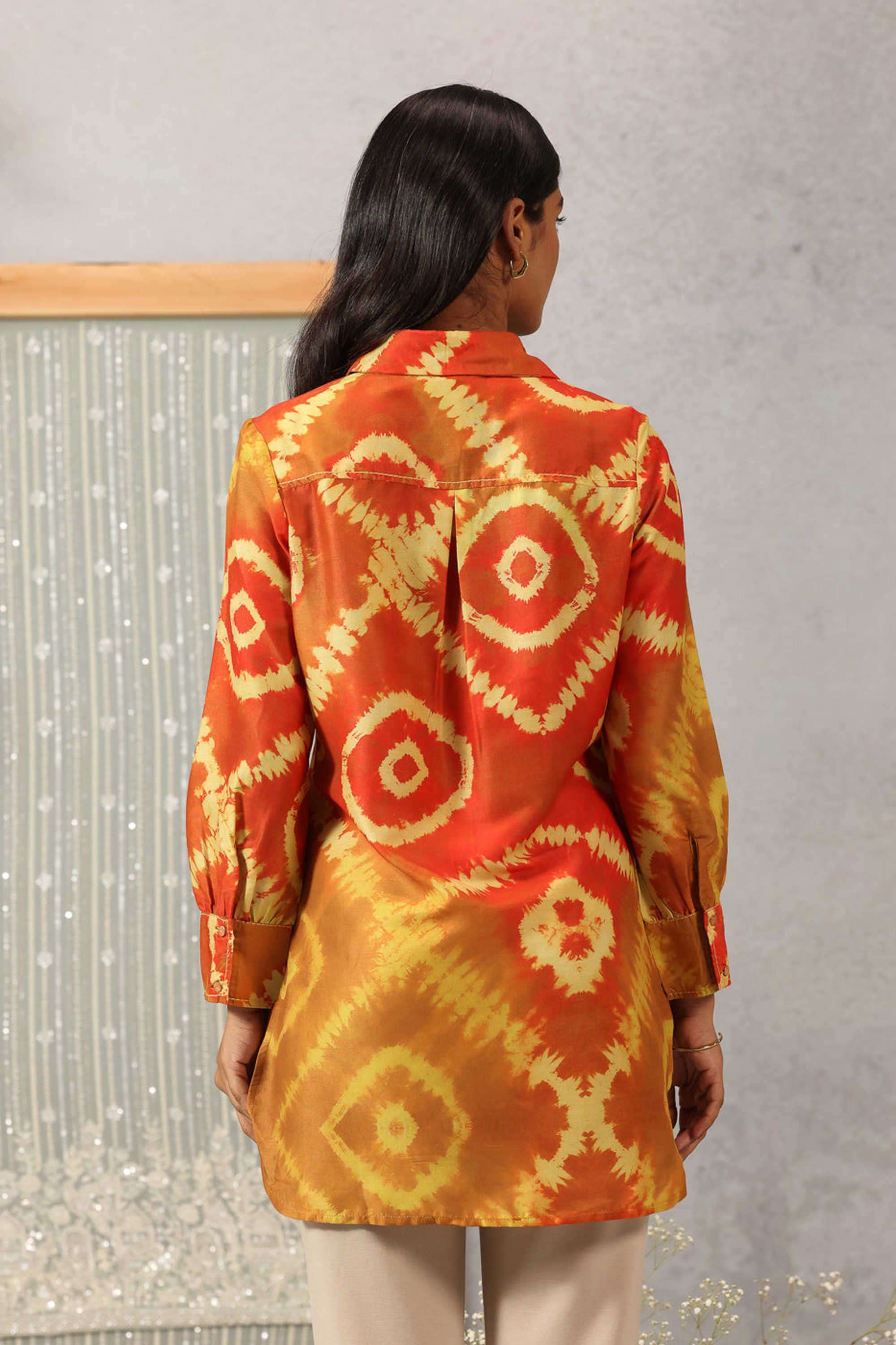 Solid-Cotton-Women-s-Tunic