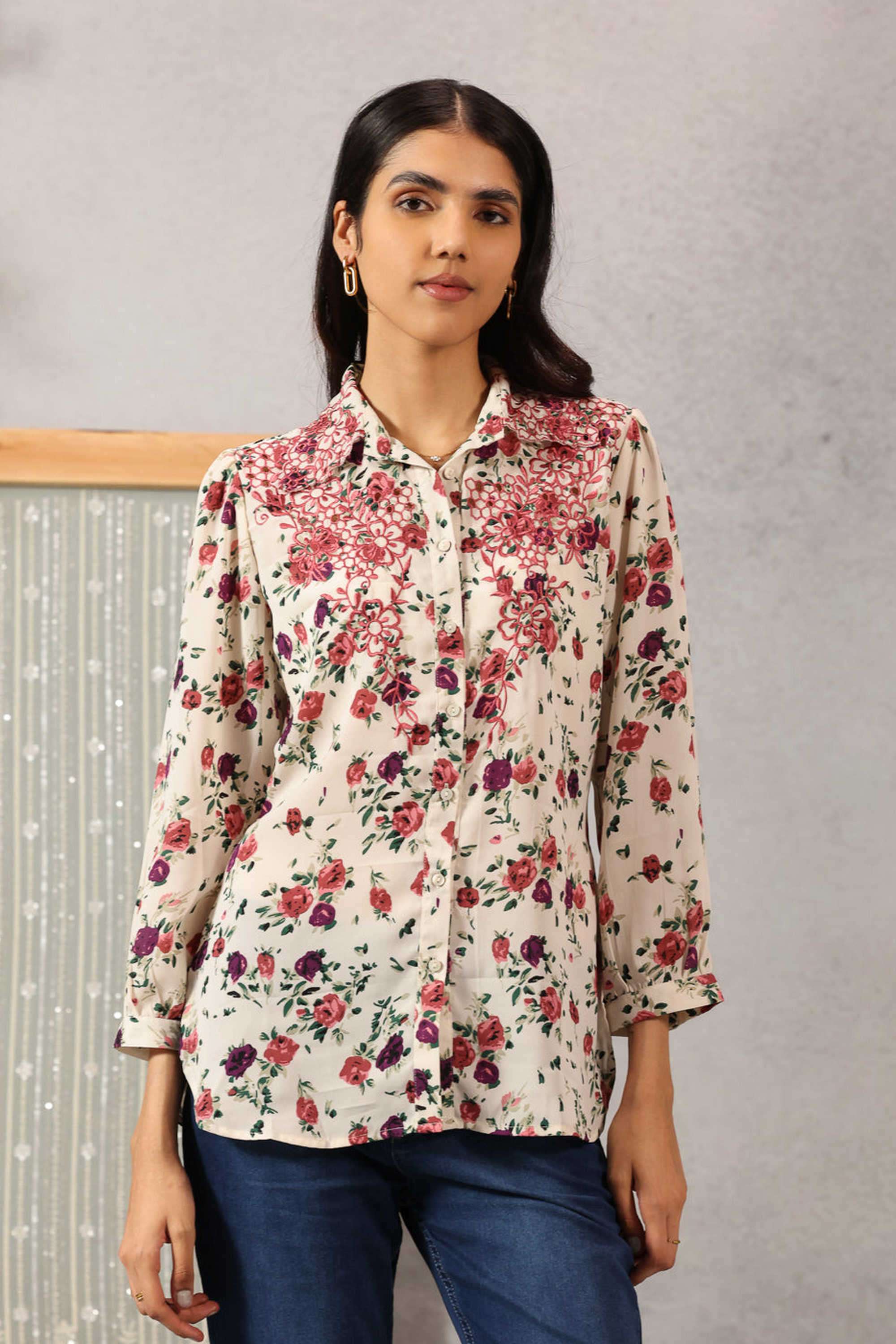 Solid-Crepe-Women-s-Tunic