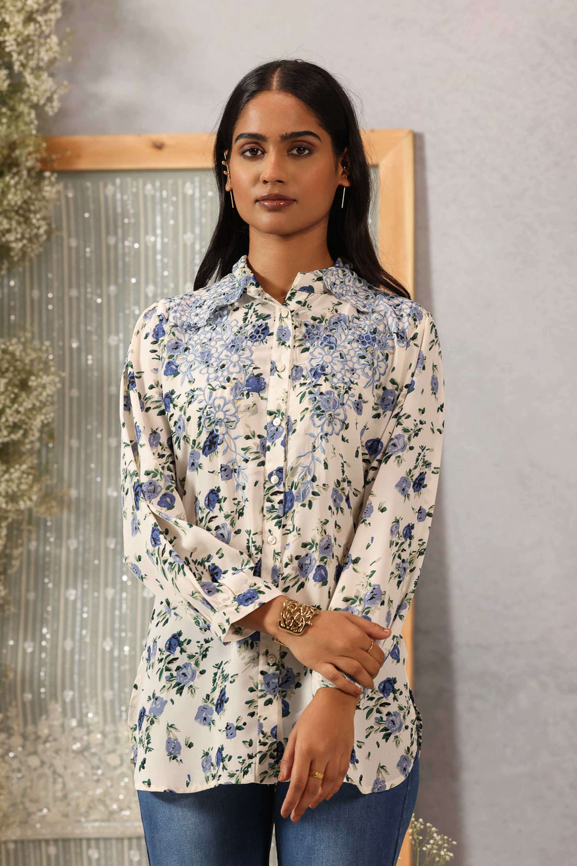 Solid-Crepe-Women-s-Tunic