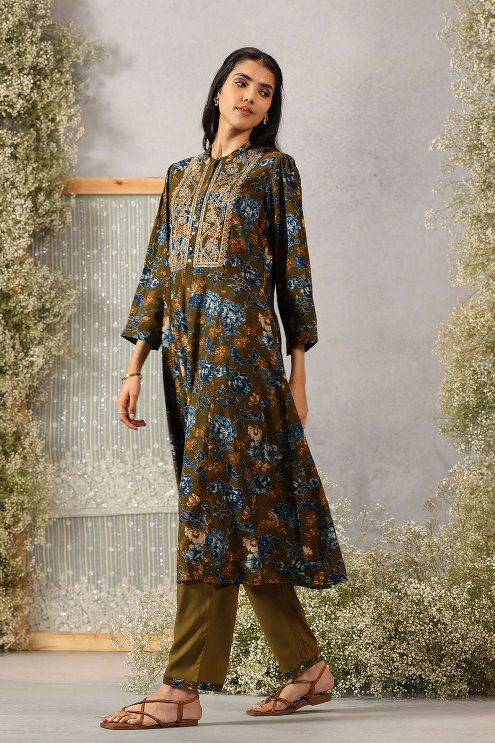 Printed-Regular-Fit-Blended-Fabric-Women-s-Festive-Wear-Palazzos