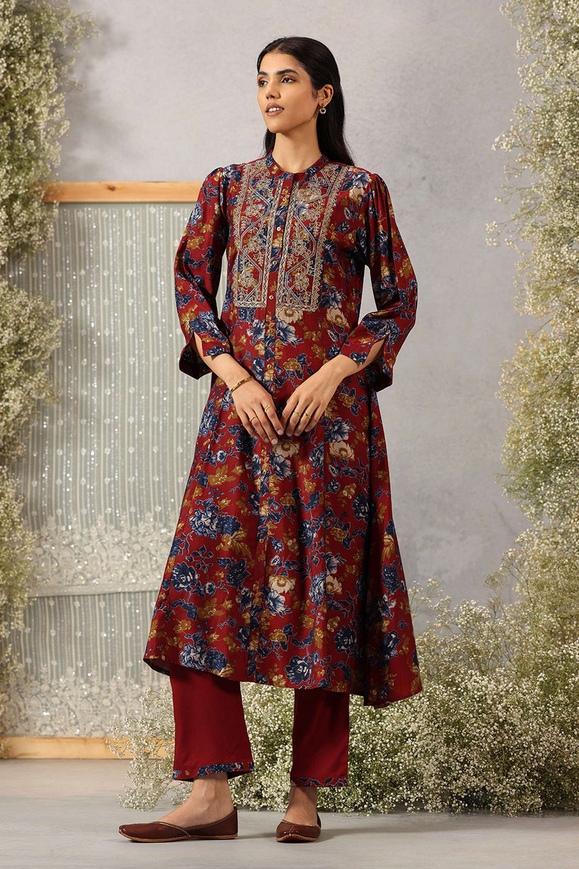 Printed-Regular-Fit-Blended-Fabric-Women-s-Festive-Wear-Palazzos
