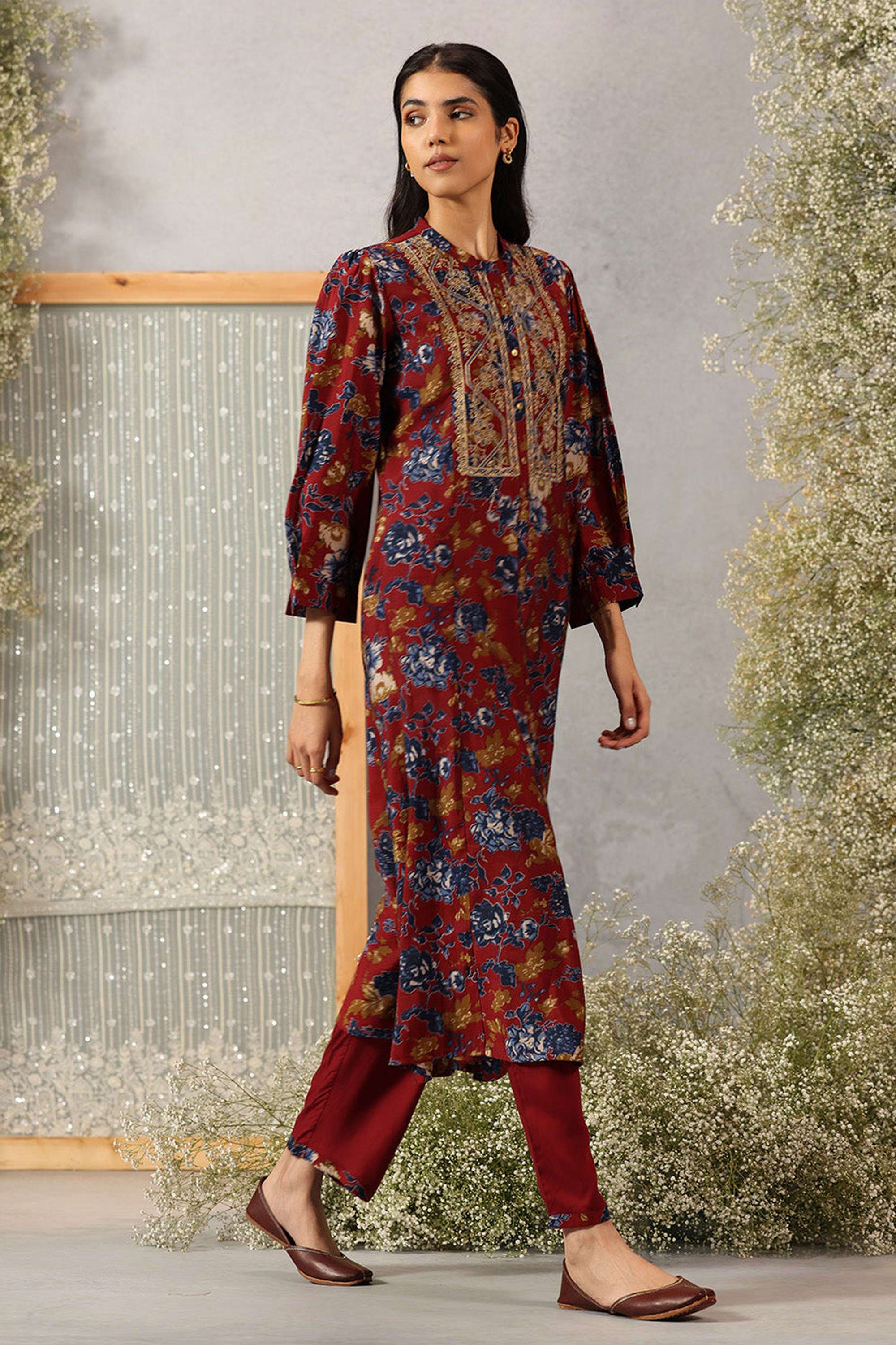 Printed-Regular-Fit-Blended-Fabric-Women-s-Festive-Wear-Palazzos
