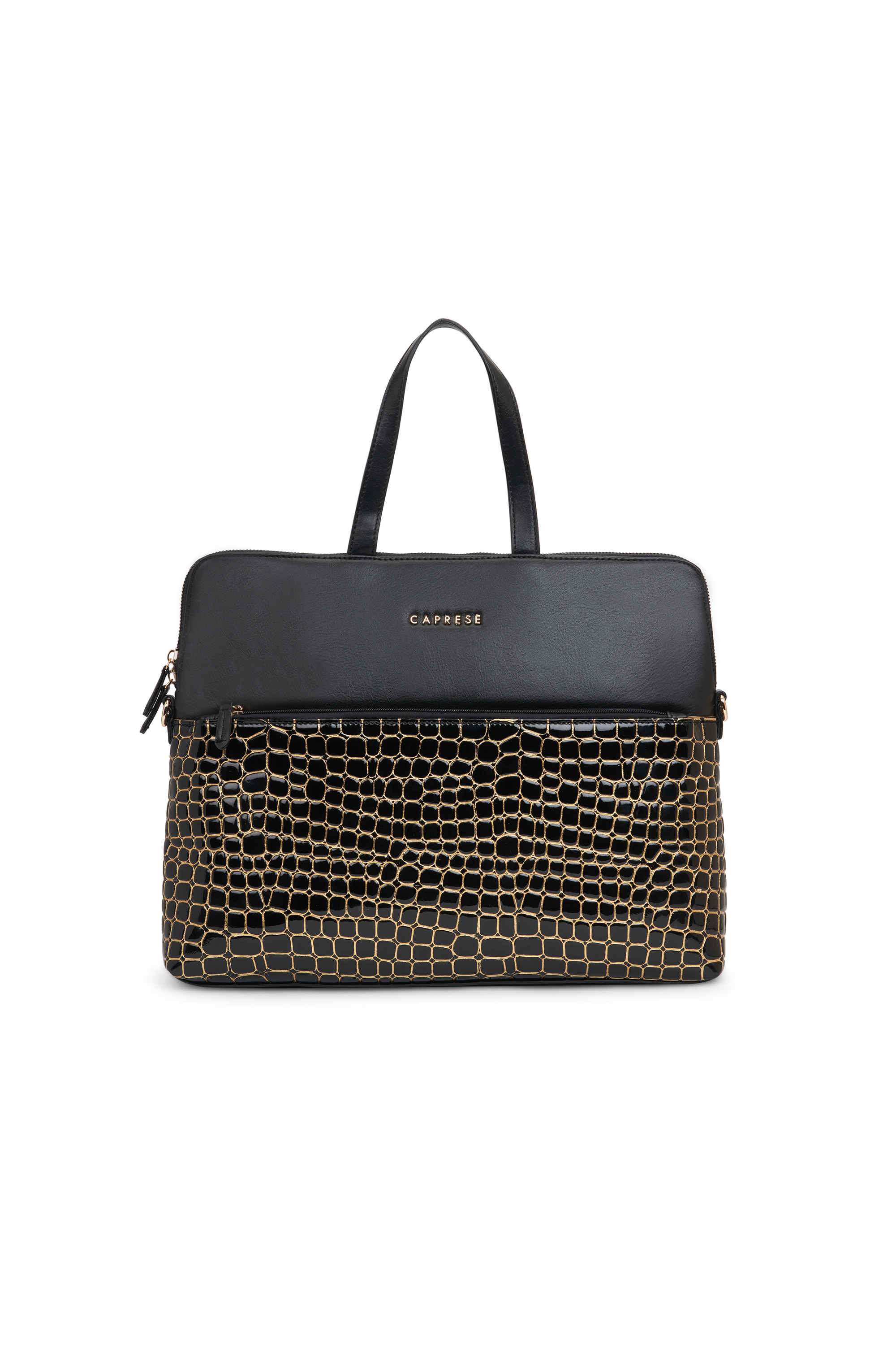 Faux-Leather-Textured-Casual-Wear-Women-Laptop-Bag