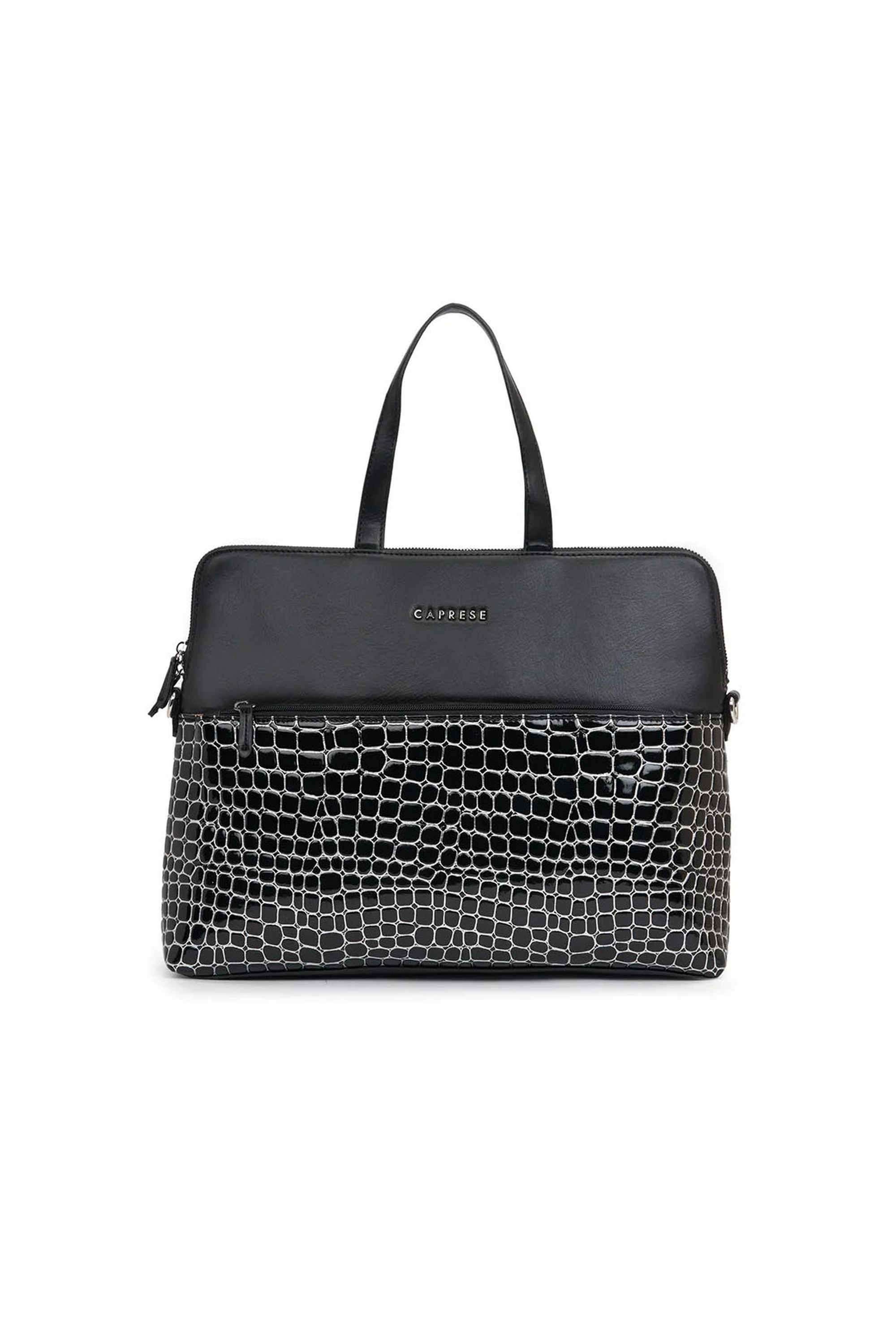 Faux-Leather-Textured-Casual-Wear-Women-Laptop-Bag