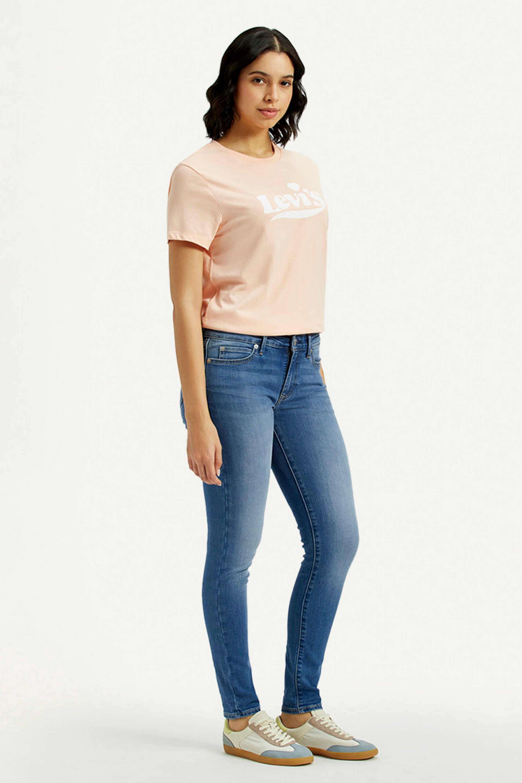 Solid-Cotton-Skinny-Fit-Women-s-Jeans