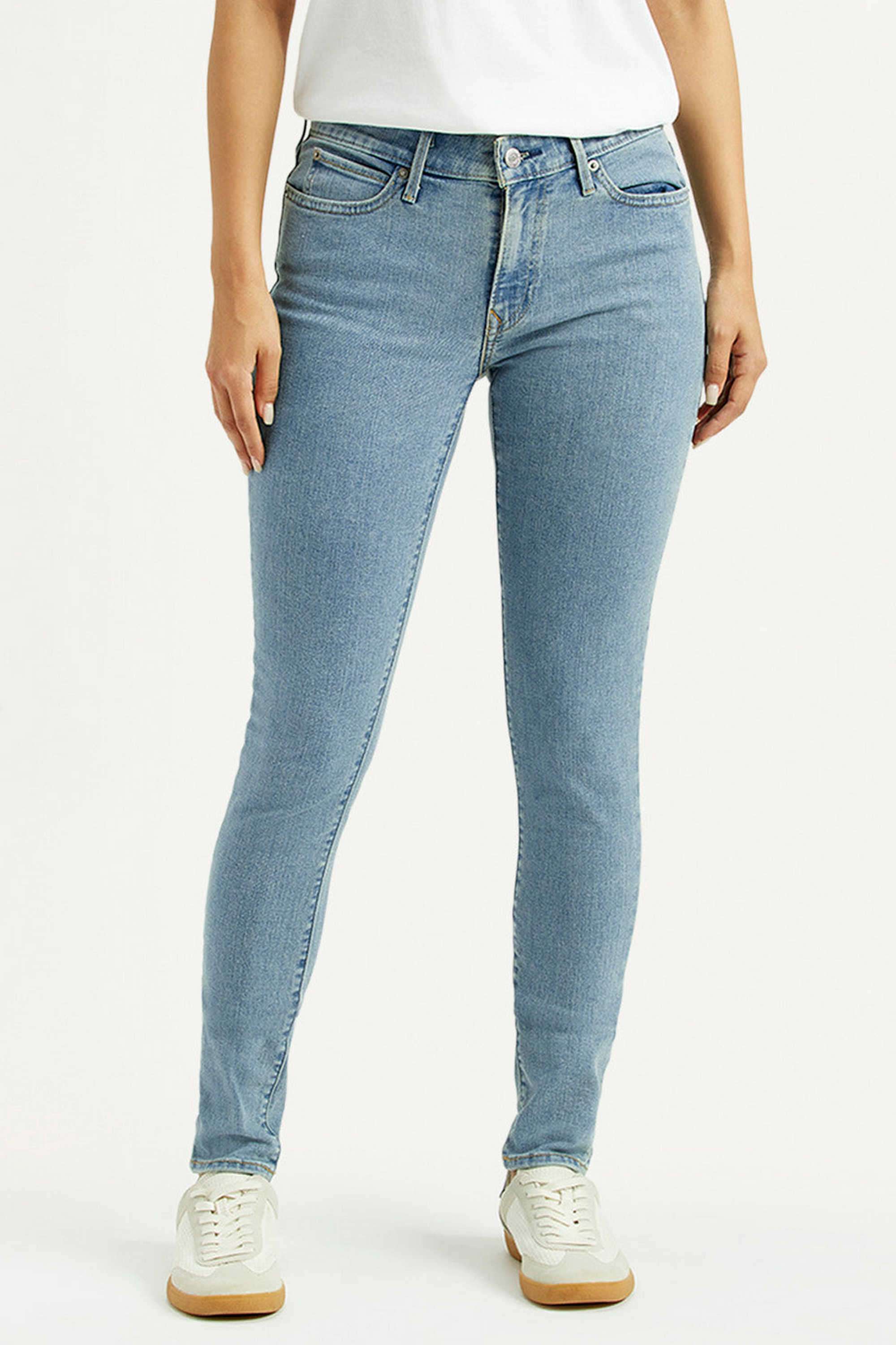Solid-Cotton-Skinny-Fit-Women-s-Jeans