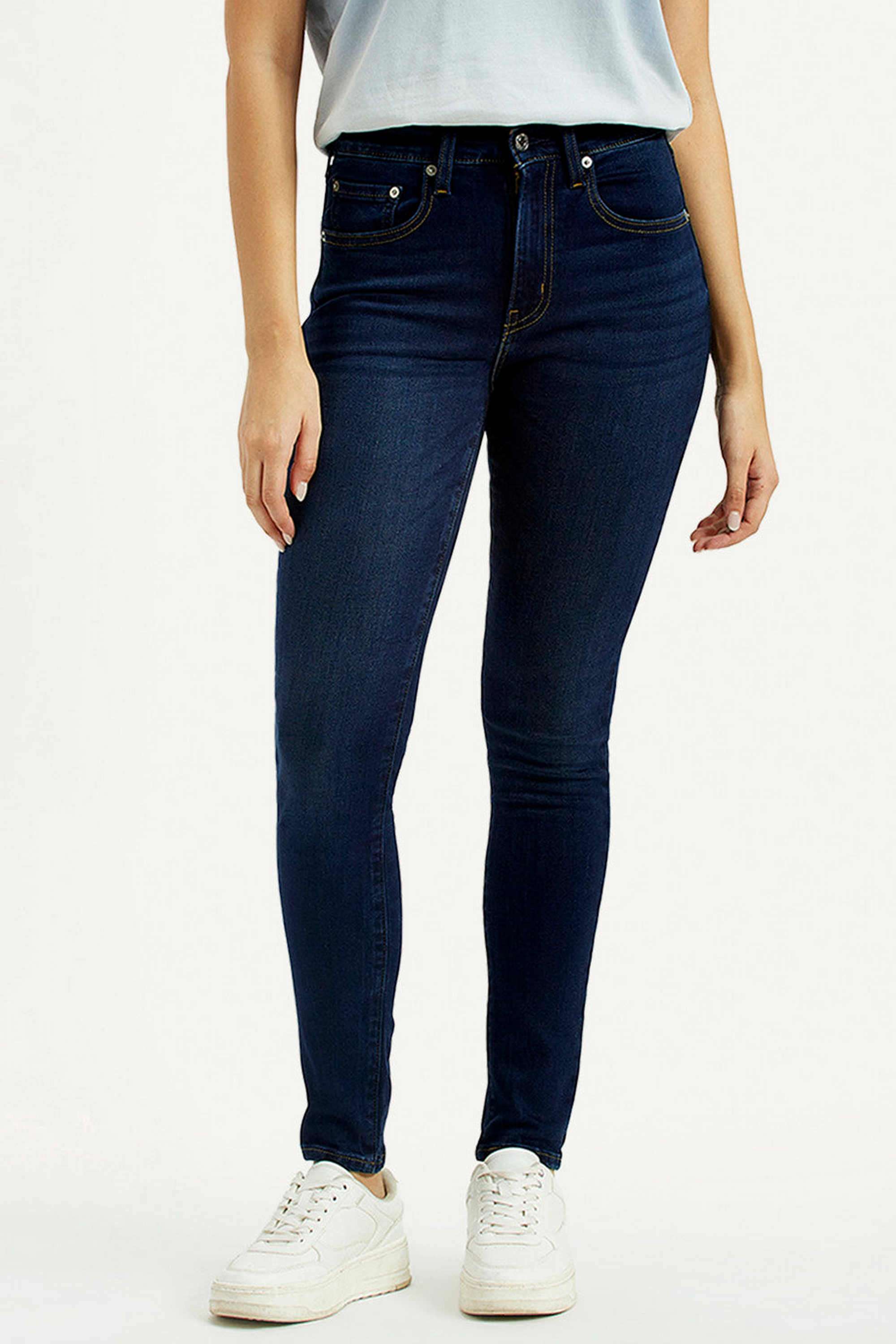 Solid-Cotton-Skinny-Fit-Women-s-Jeans