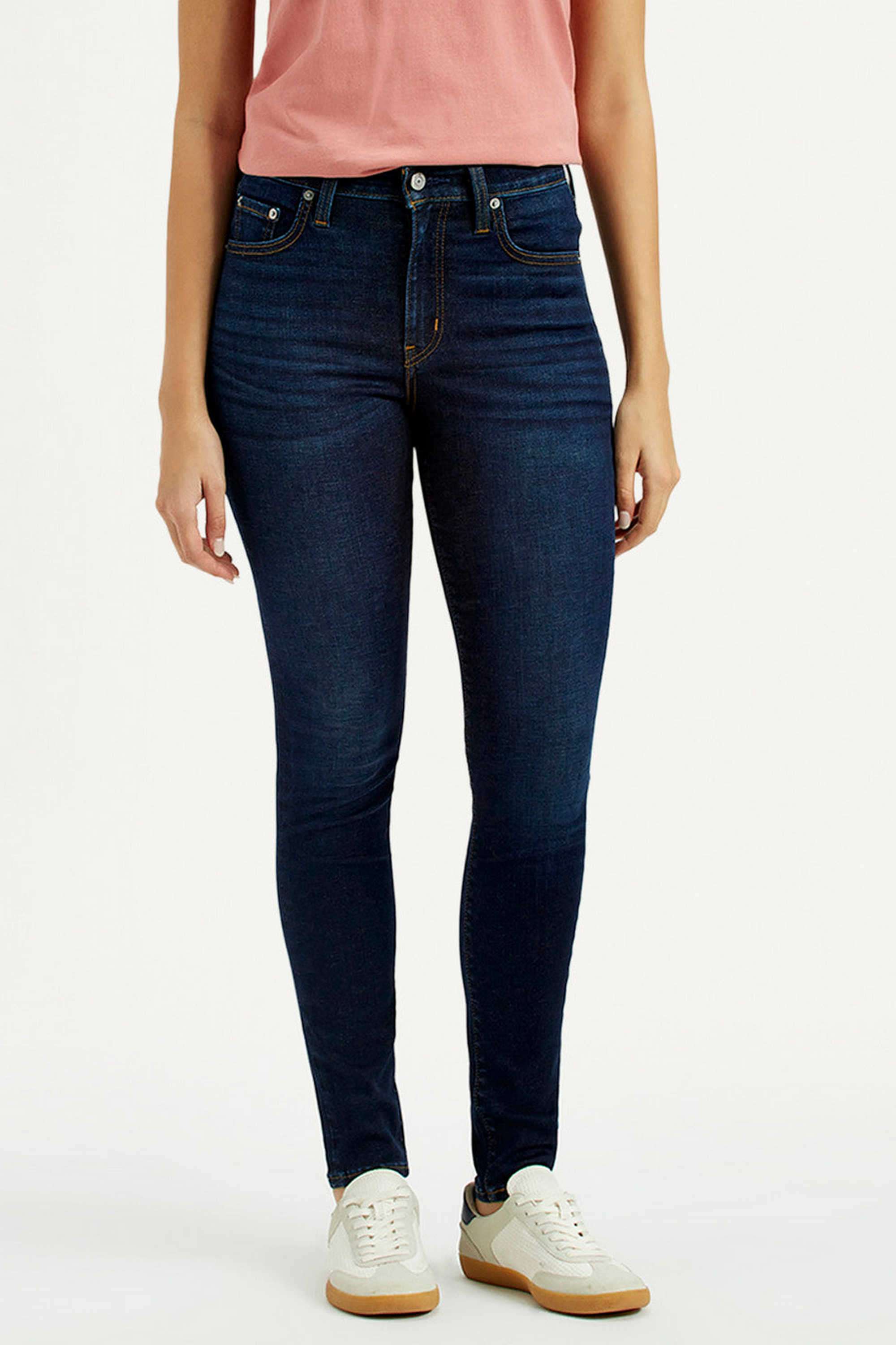 Solid-Cotton-Skinny-Fit-Women-s-Jeans