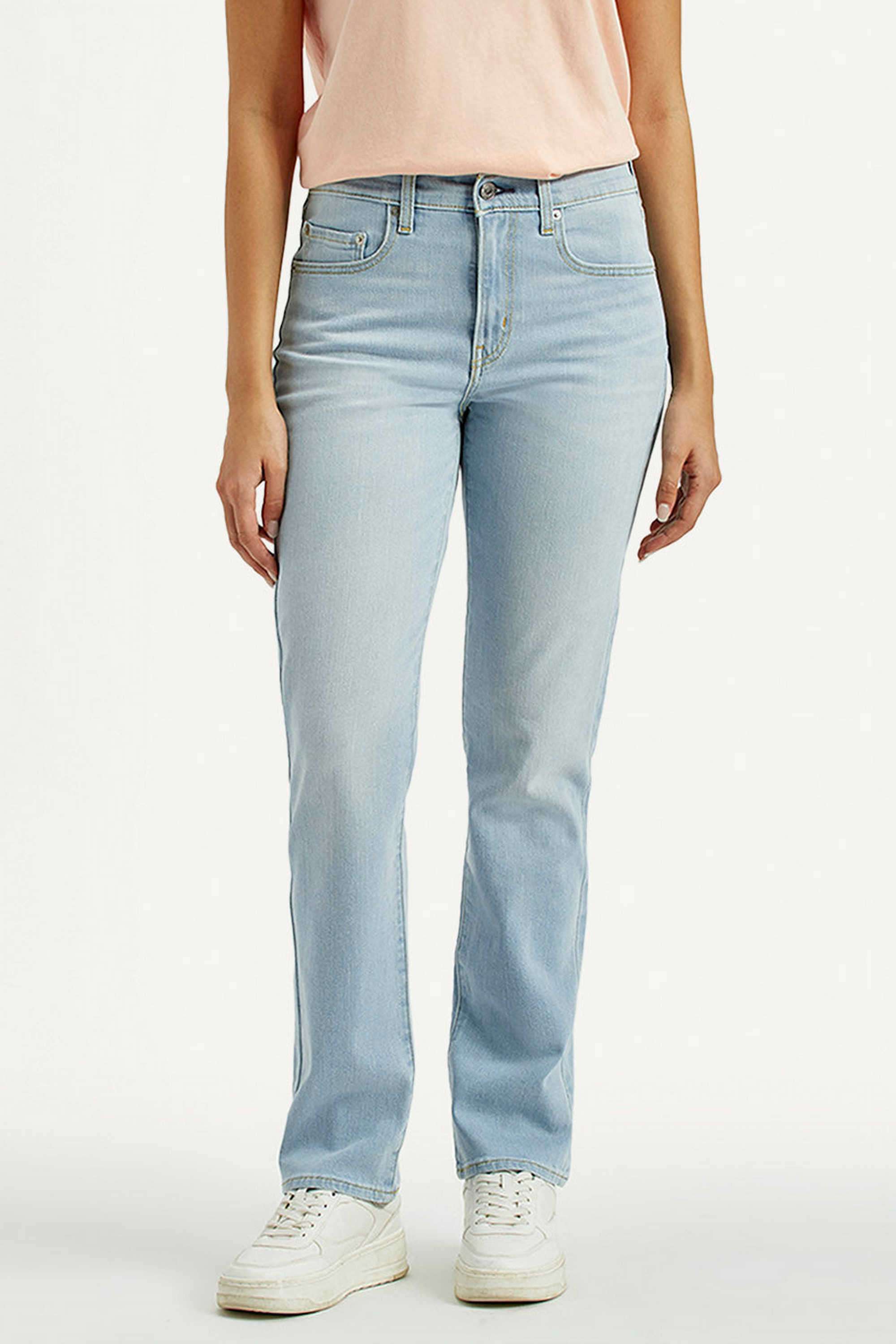 Solid-Cotton-Slim-Fit-Women-s-Jeans