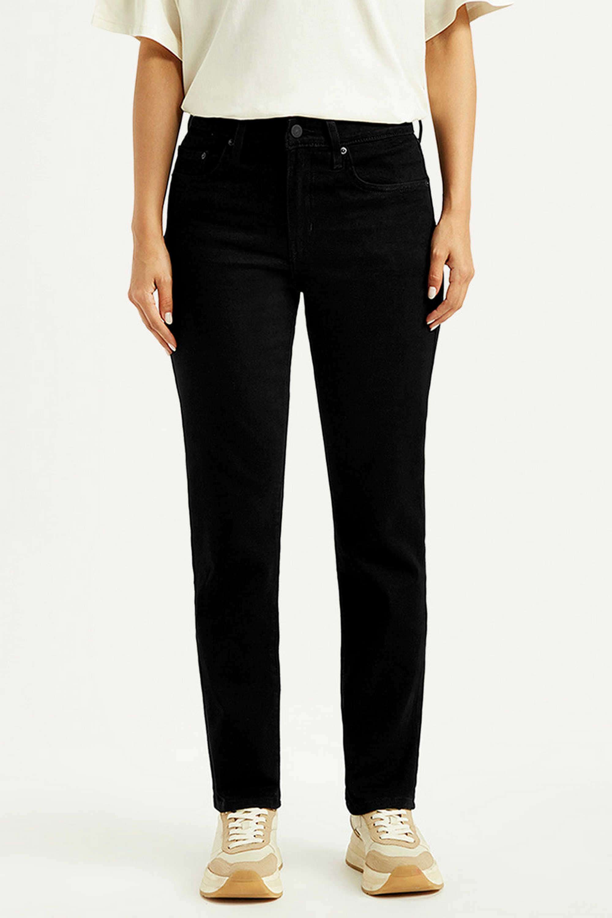 Solid-Cotton-Slim-Fit-Women-s-Jeans