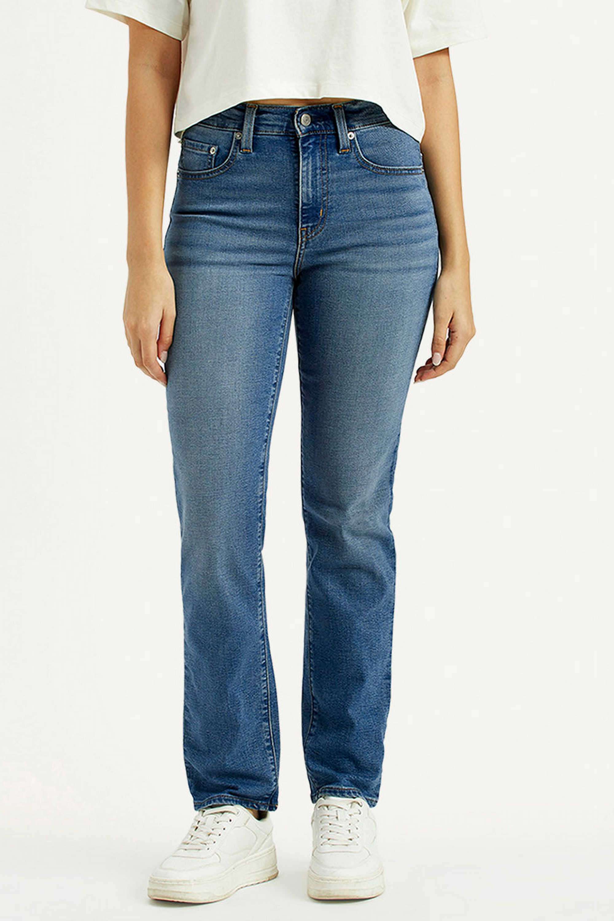 Solid-Cotton-Blend-Slim-Fit-Women-s-Jeans