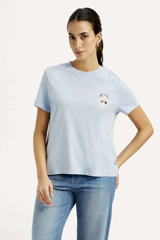 Graphic-Print-Cotton-Regular-Fit-Women-s-T-Shirt
