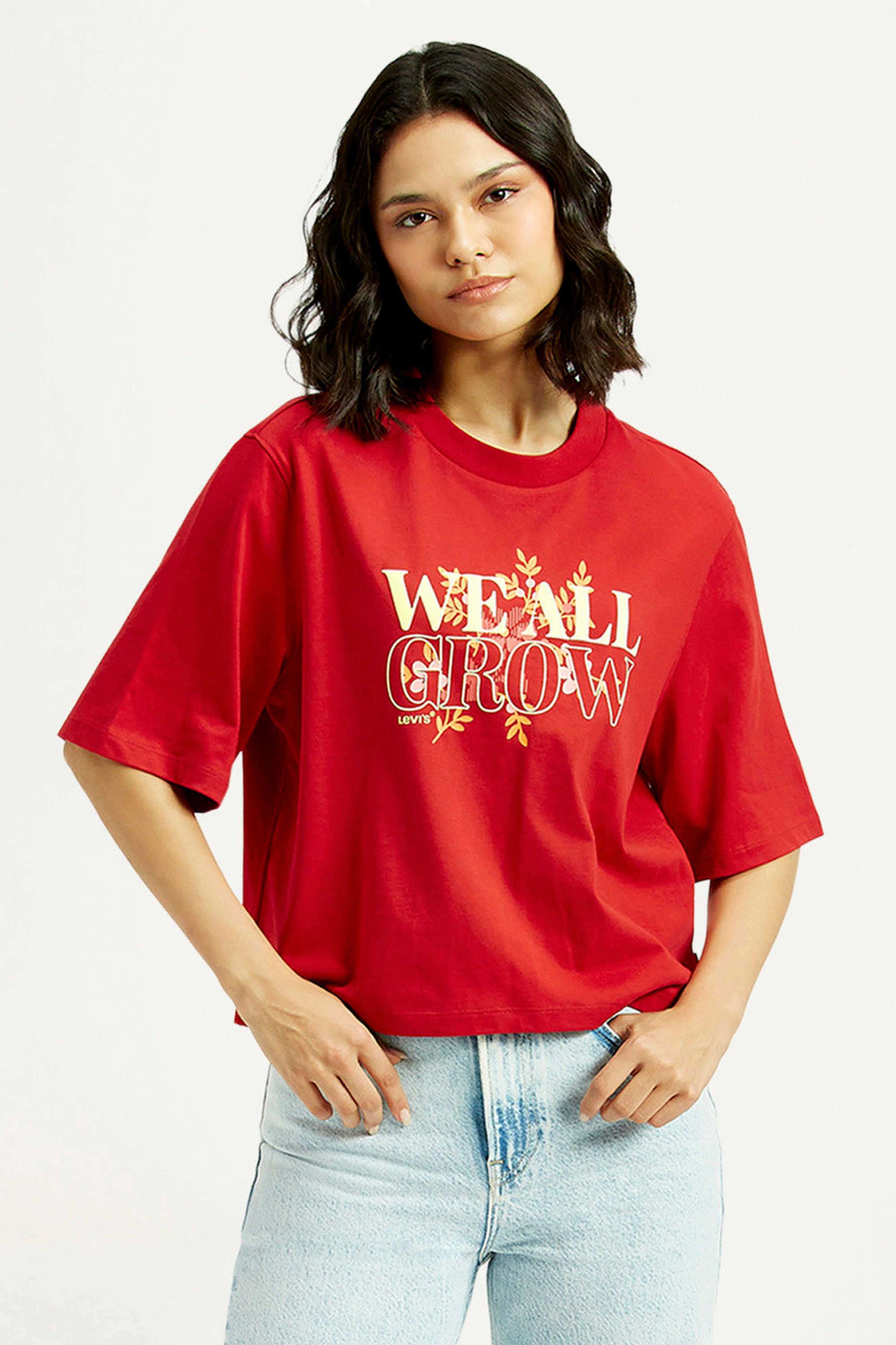 Typographic-Cotton-Round-Neck-Women-s-T-Shirt