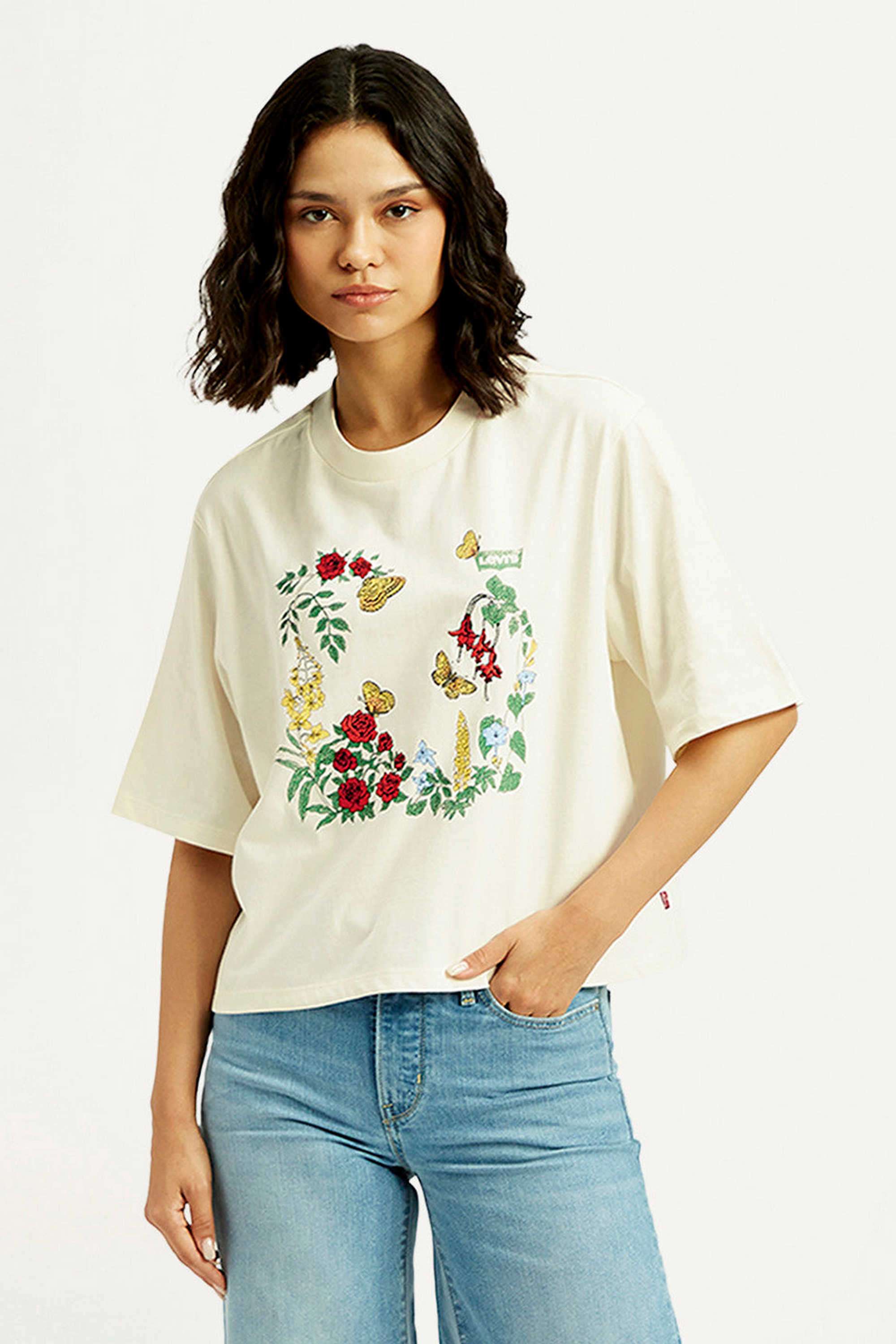 Floral-Cotton-Round-Neck-Women-s-T-Shirt