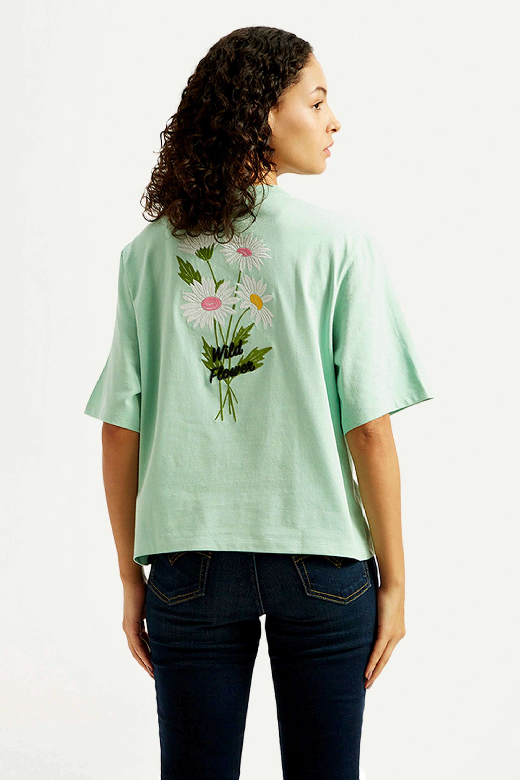 Floral-Cotton-Round-Neck-Women-s-T-Shirt