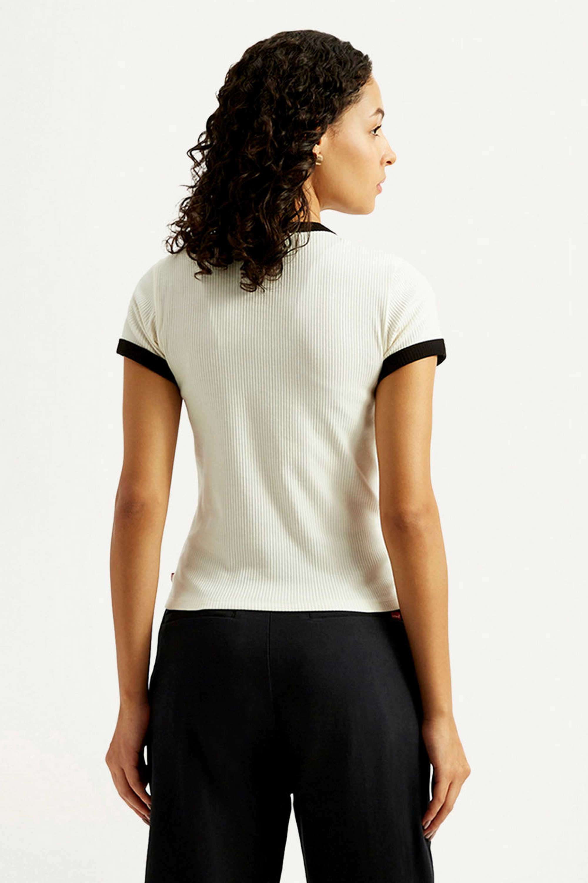 Solid-Cotton-Round-Neck-Women-s-T-Shirt