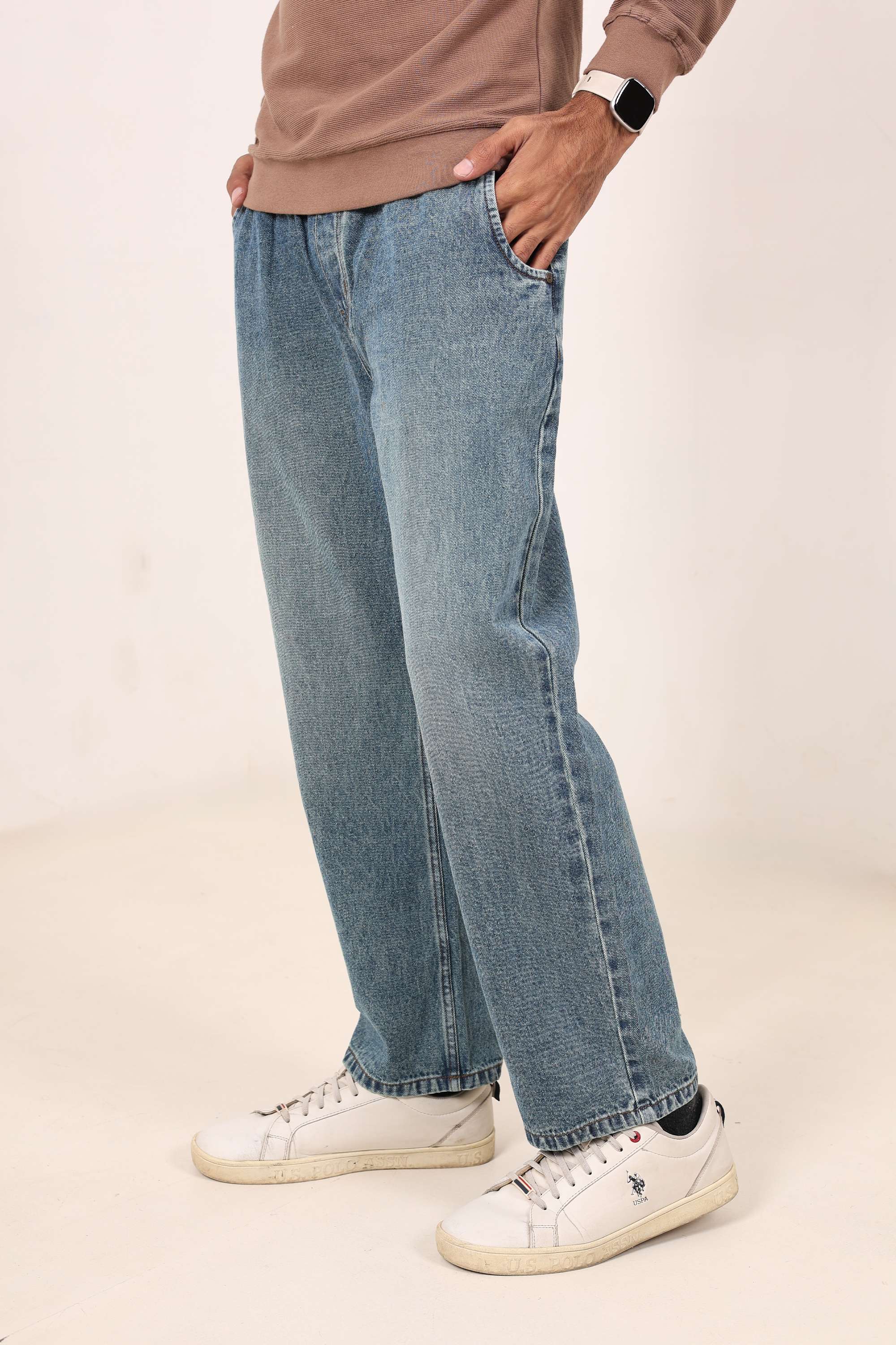 Light-Wash-Cotton-Relaxed-Fit-Men-s-Jeans
