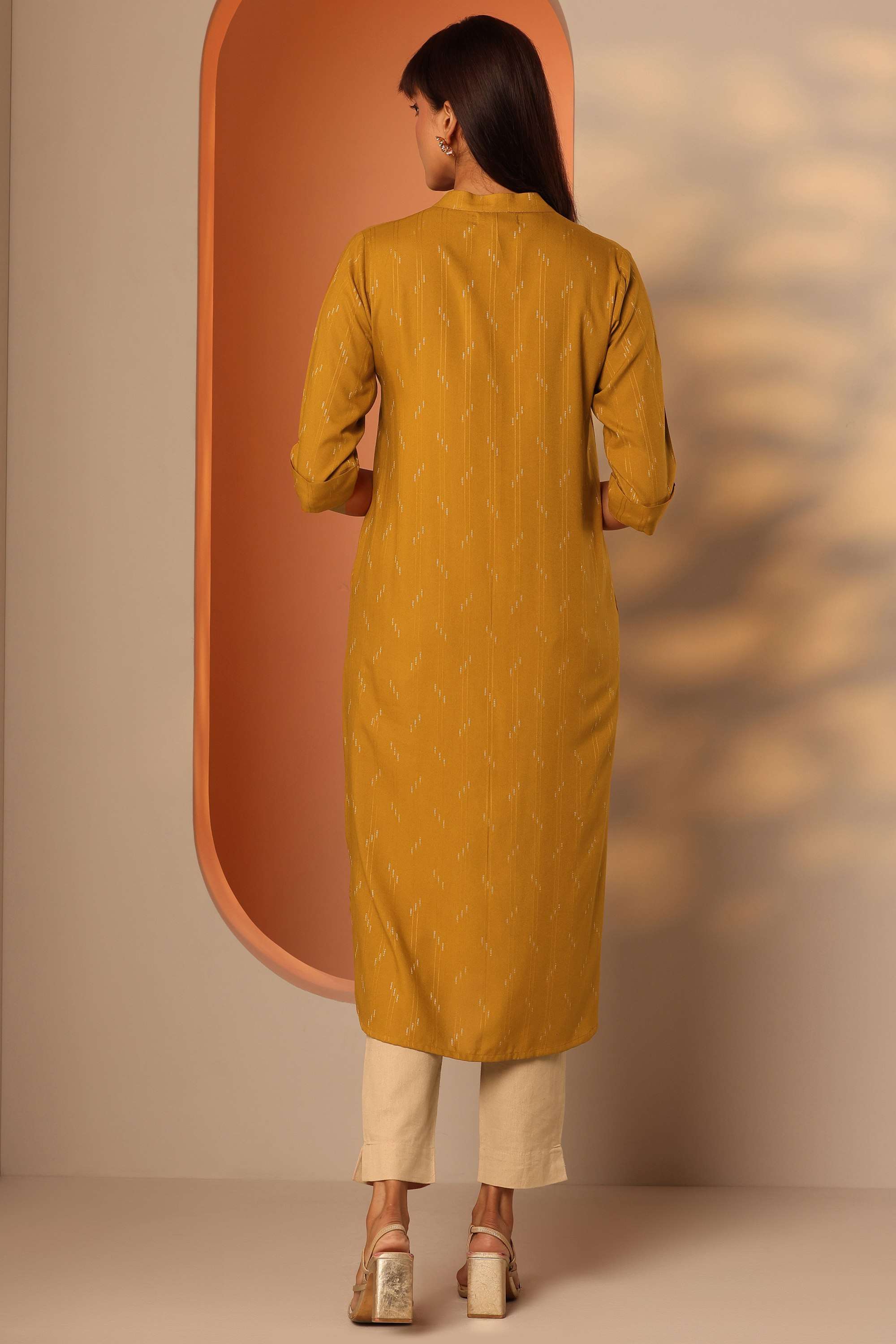 Rayon-Straight-Fit-Women-s-Kurta