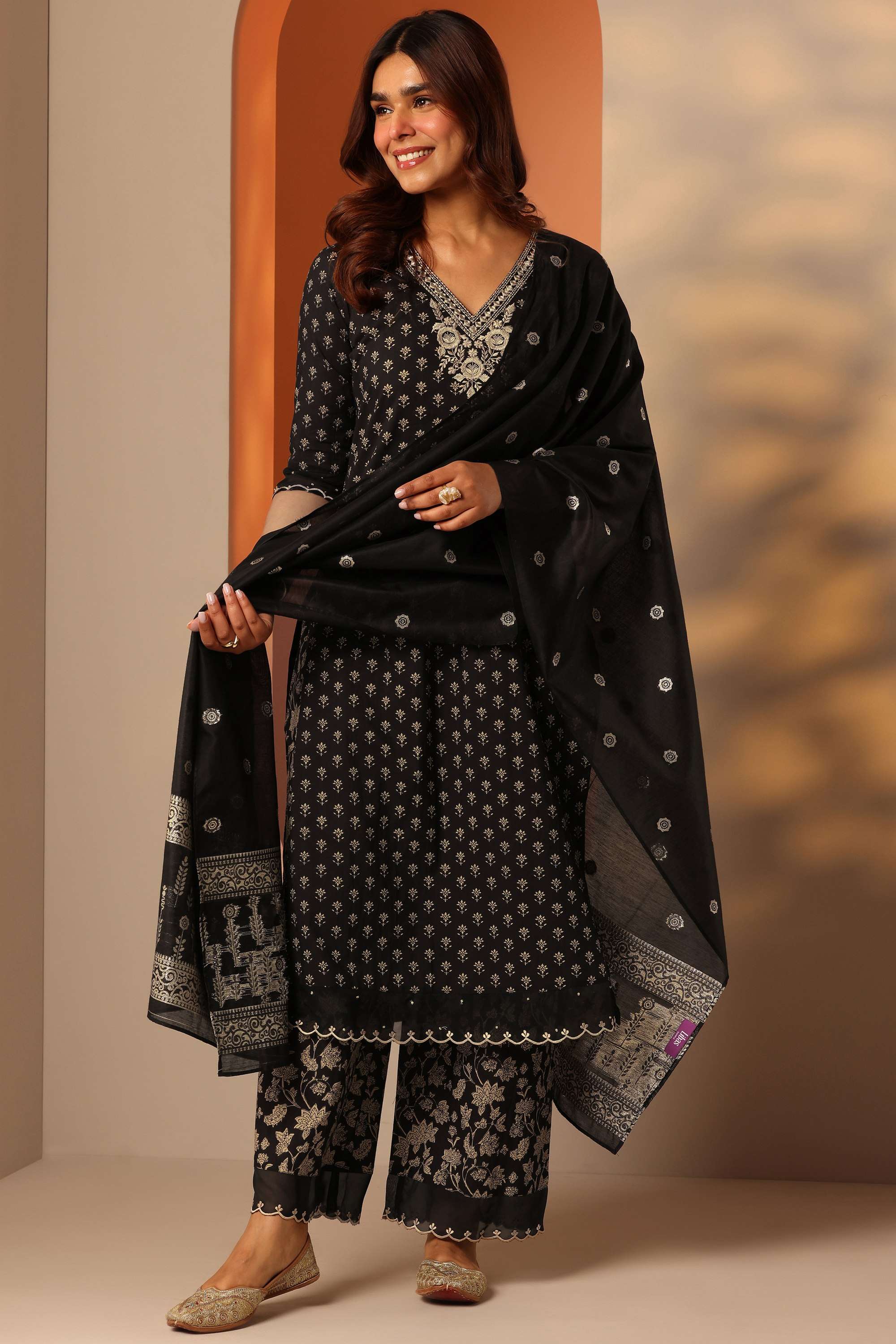 Cotton-Straight-Fit-Women-s-Kurta-Set