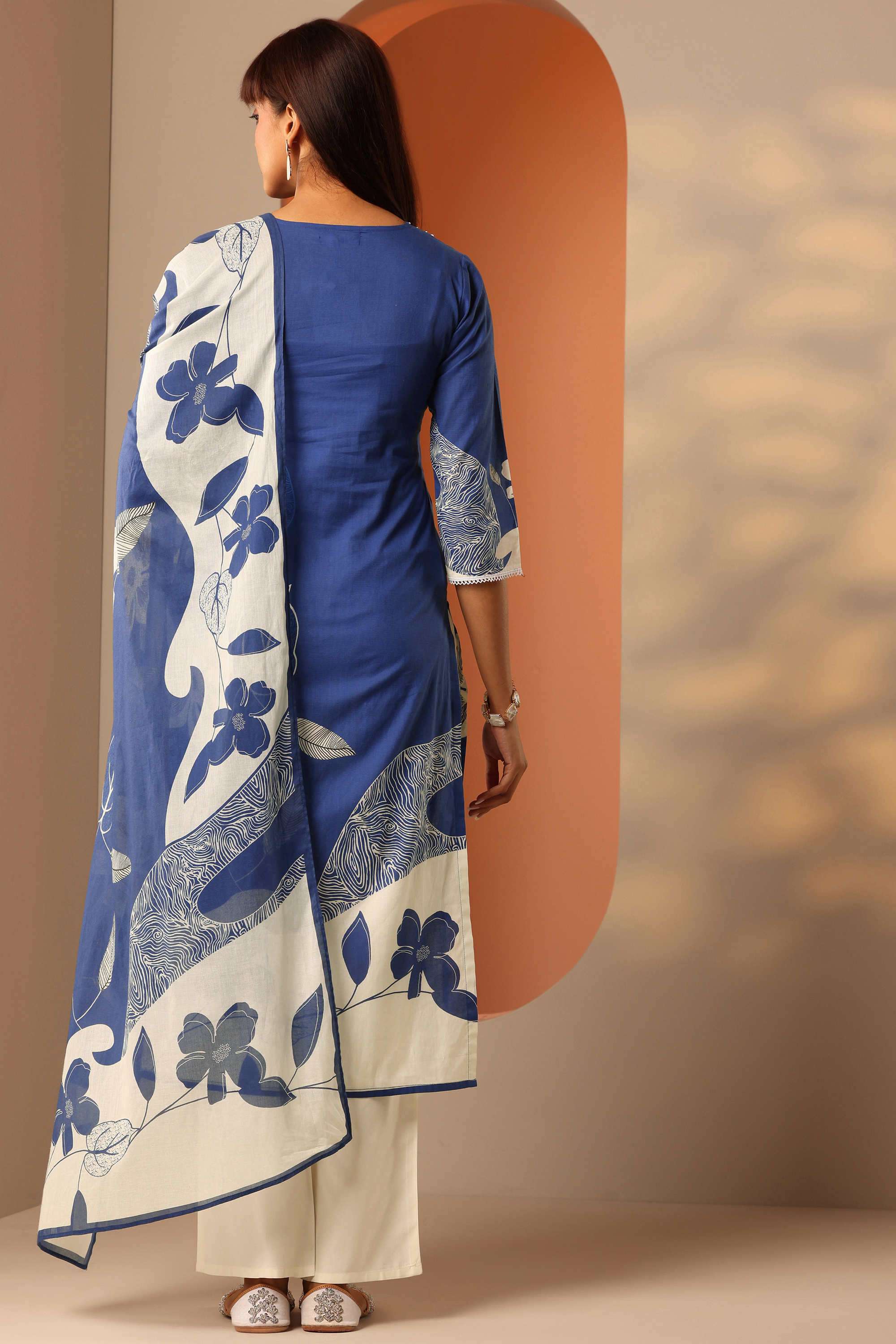 Floral-Cotton-Straight-Fit-Women-s-Kurta-Set