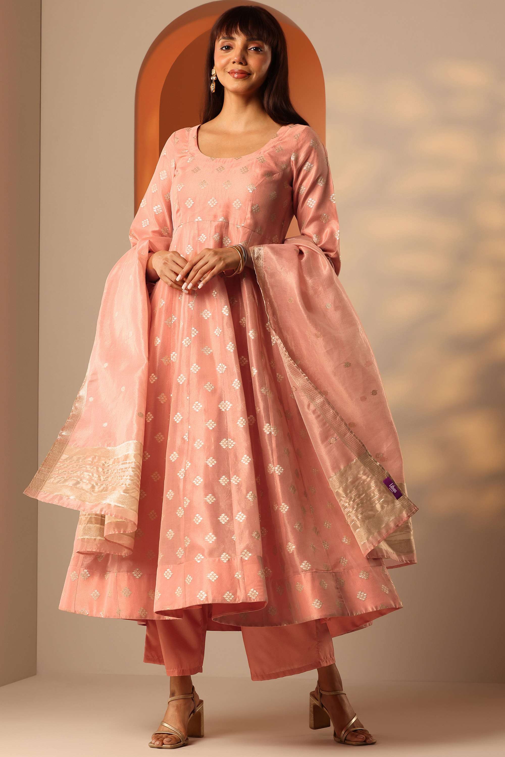 Blended-Fabric-Straight-Fit-Women-s-Kurta-Set