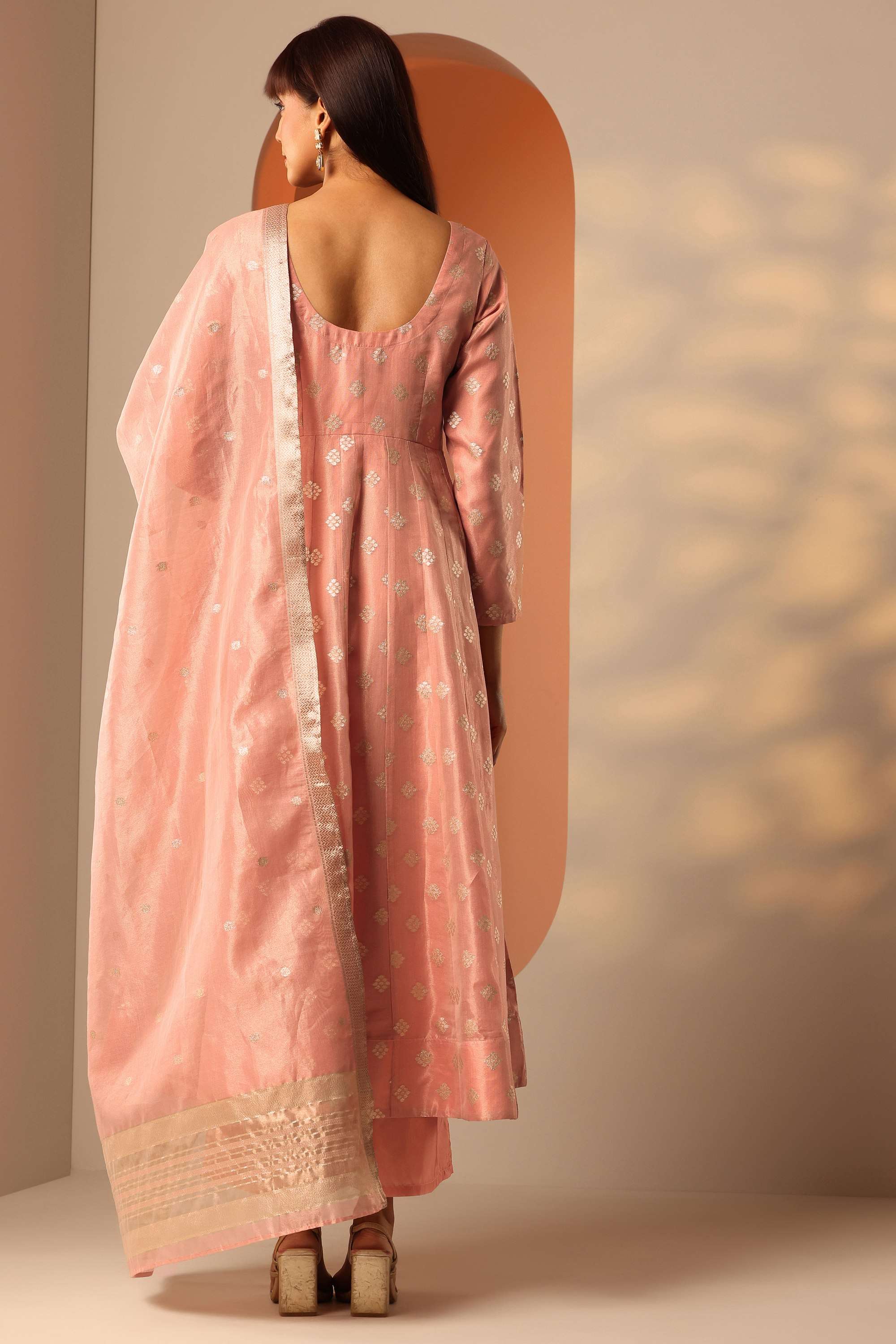 Blended-Fabric-Straight-Fit-Women-s-Kurta-Set