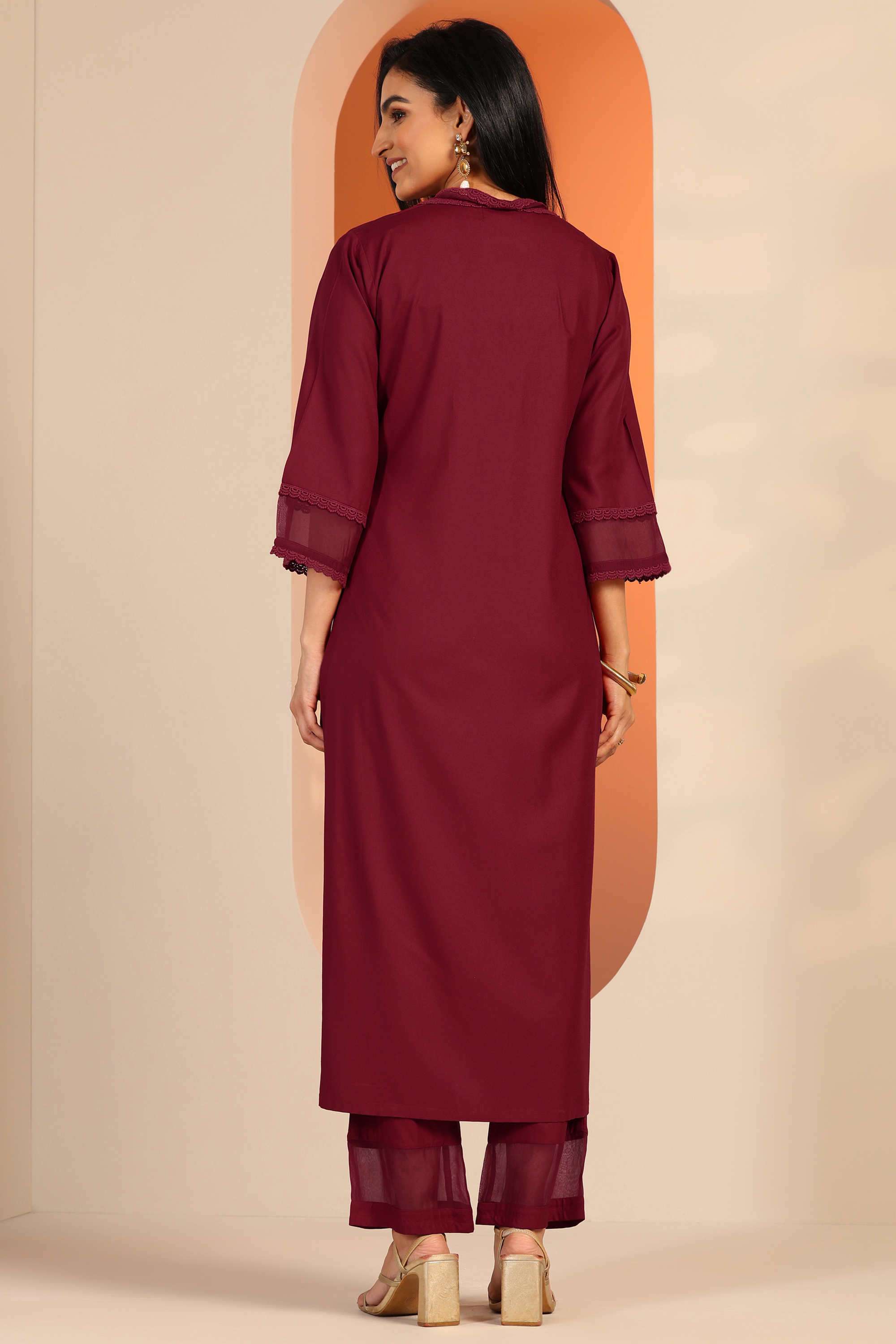 Floral-Rayon-Straight-Fit-Women-s-Co-Ord-Set