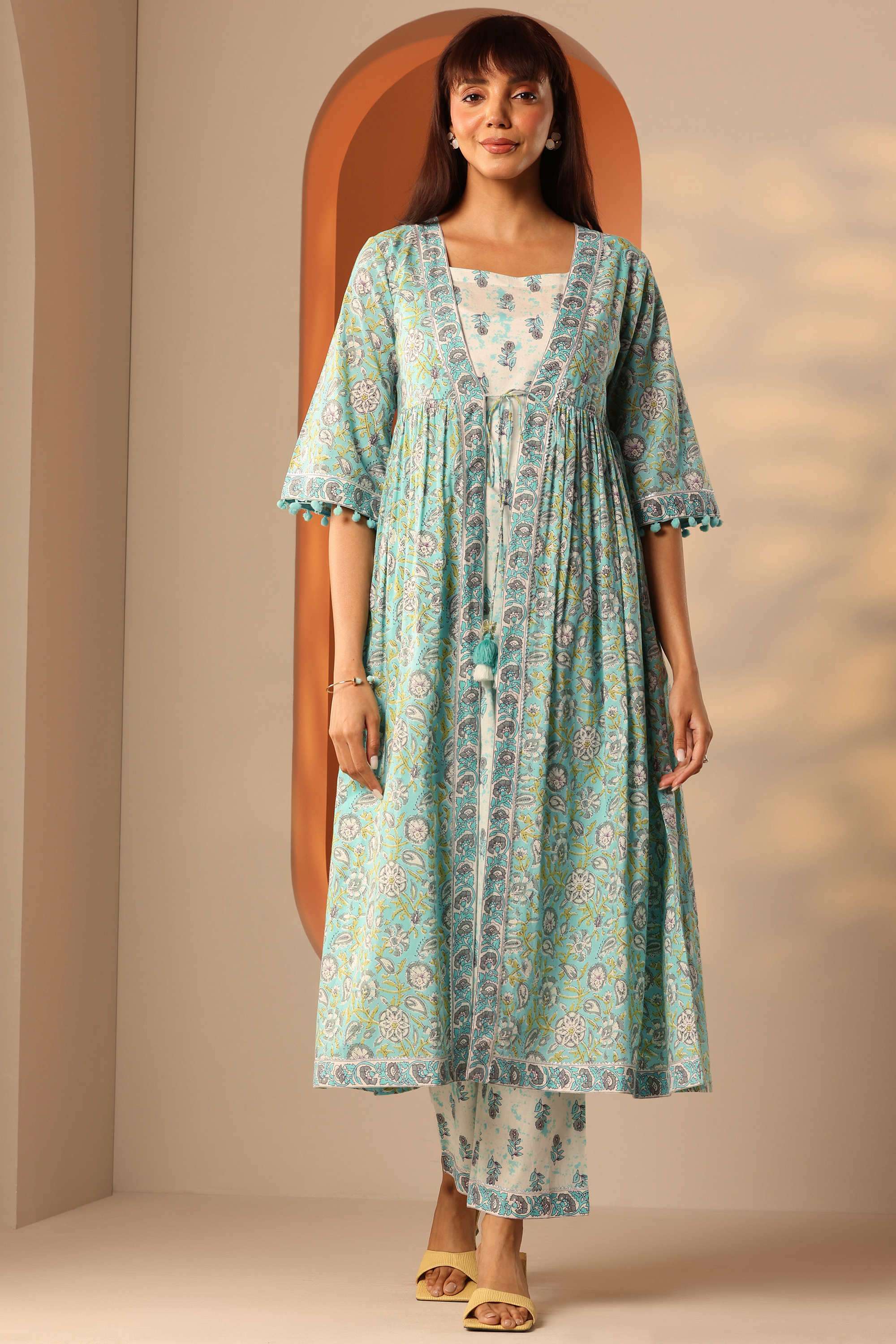 Floral-Cotton-Relaxed-Fit-Women-s-Kurta-Set